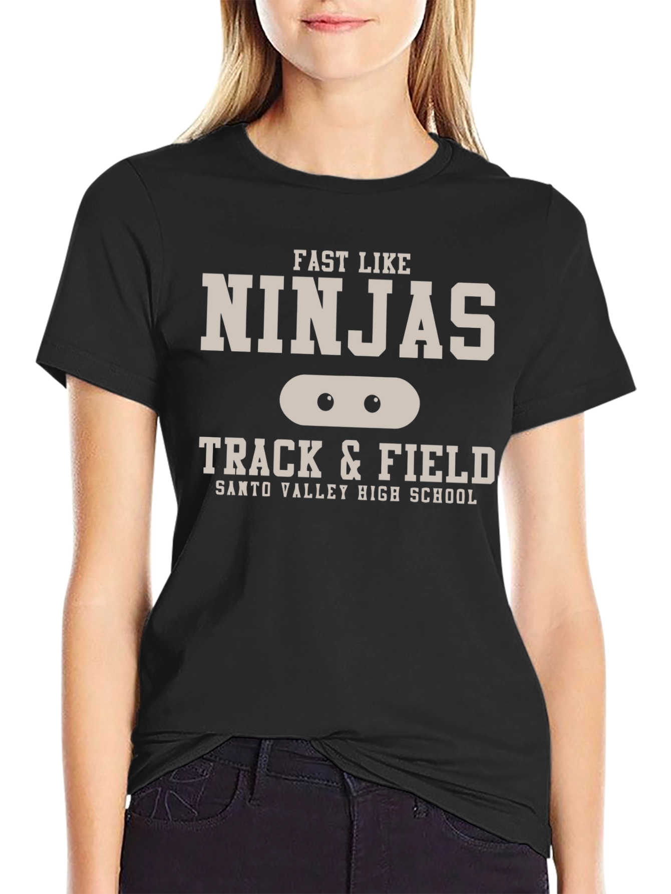 Fast Like Ninjas Track & Field T-Shirt