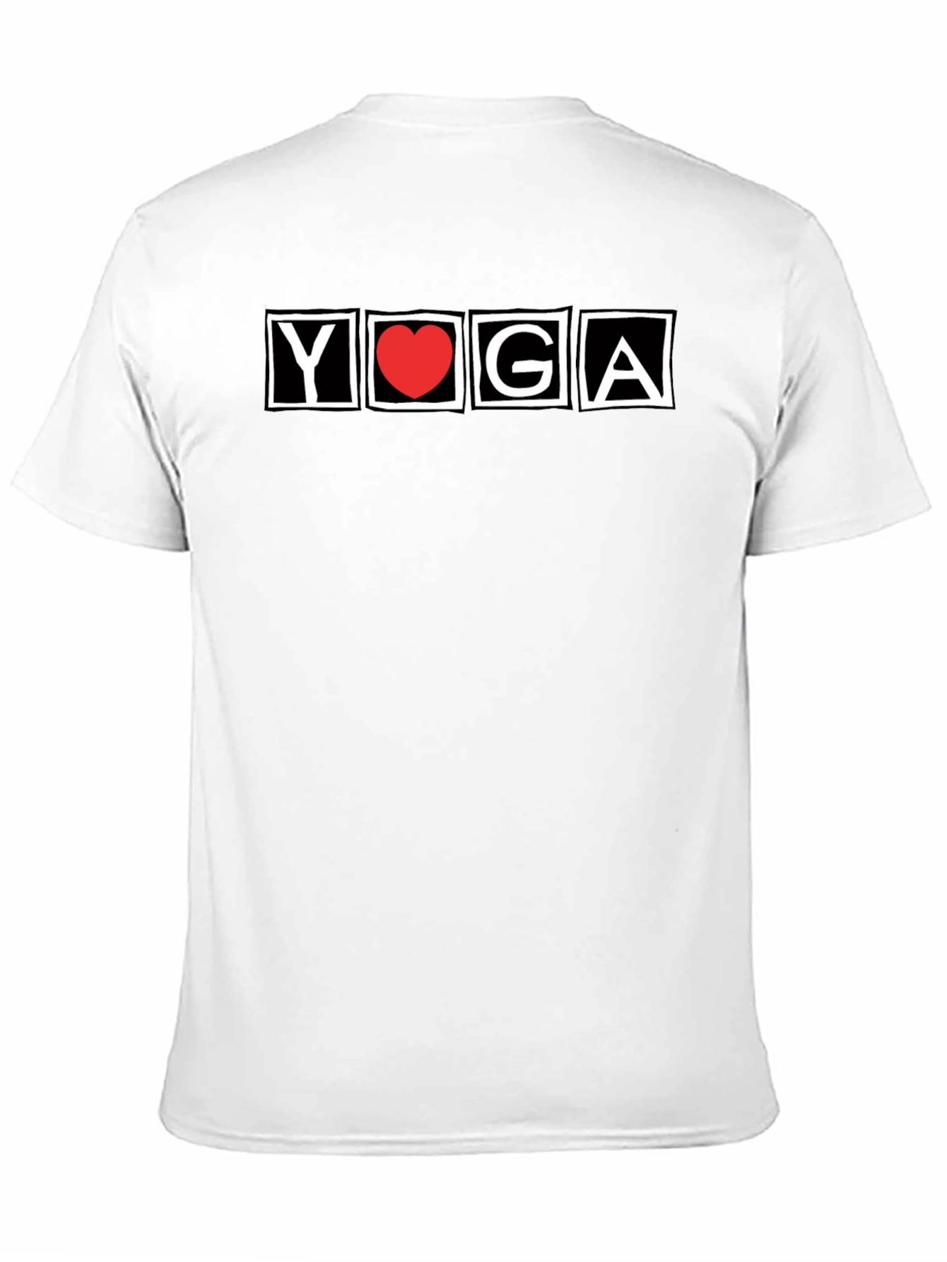 Yoga Heart T-Shirt - Black