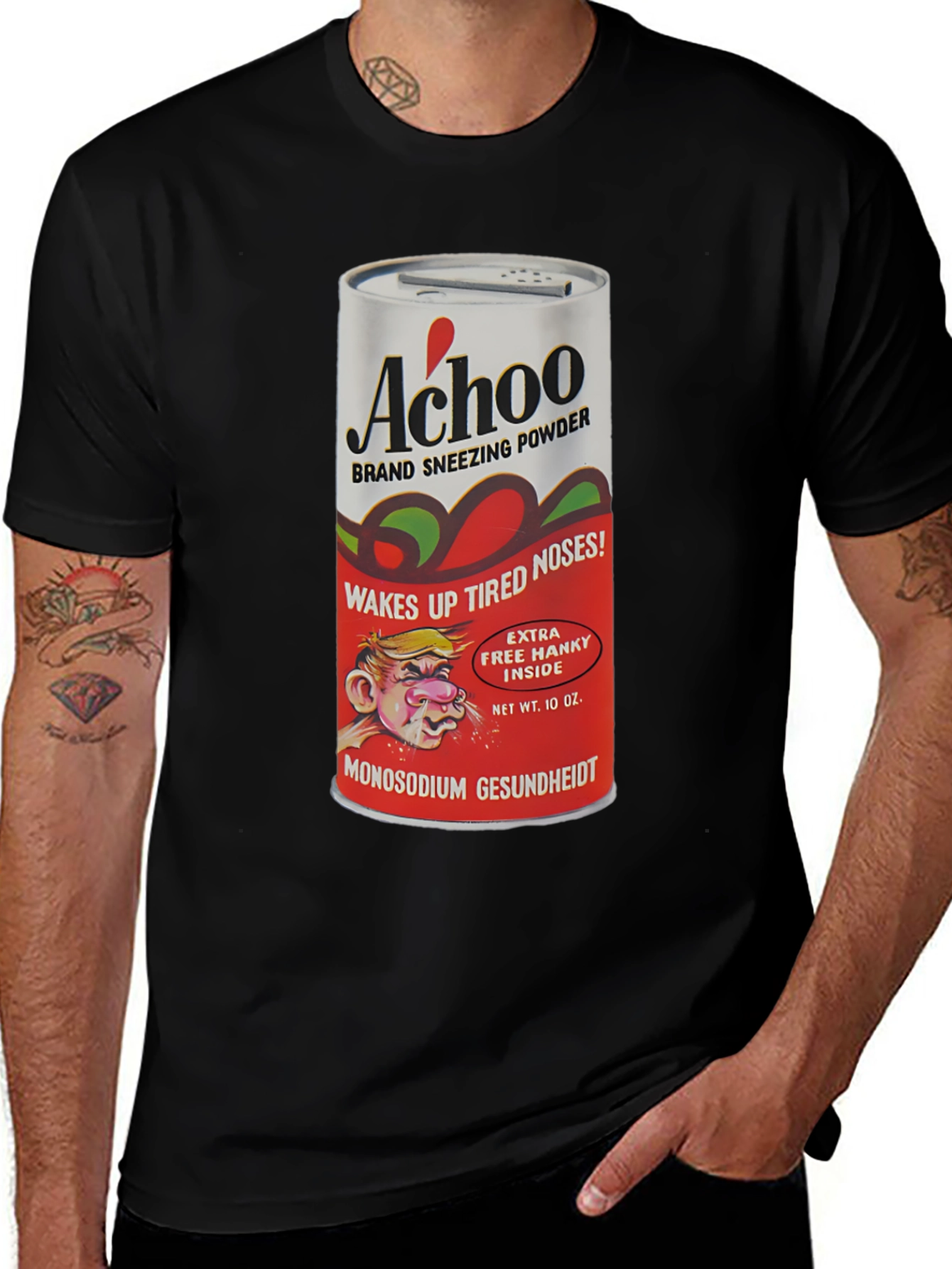 Achoo Brand Sneezing Powder T-Shirt
