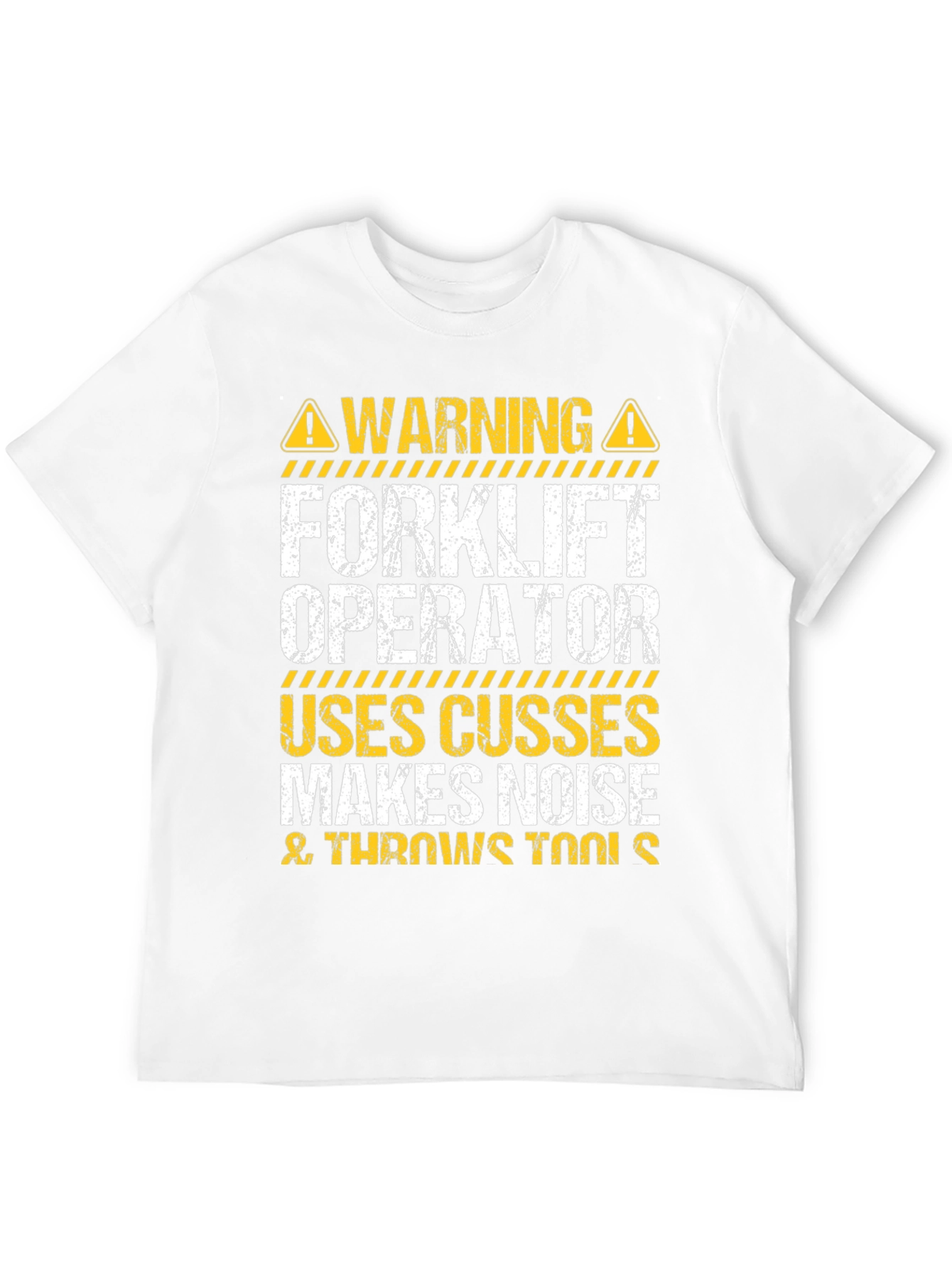 Warning Forklift Operator T-Shirt