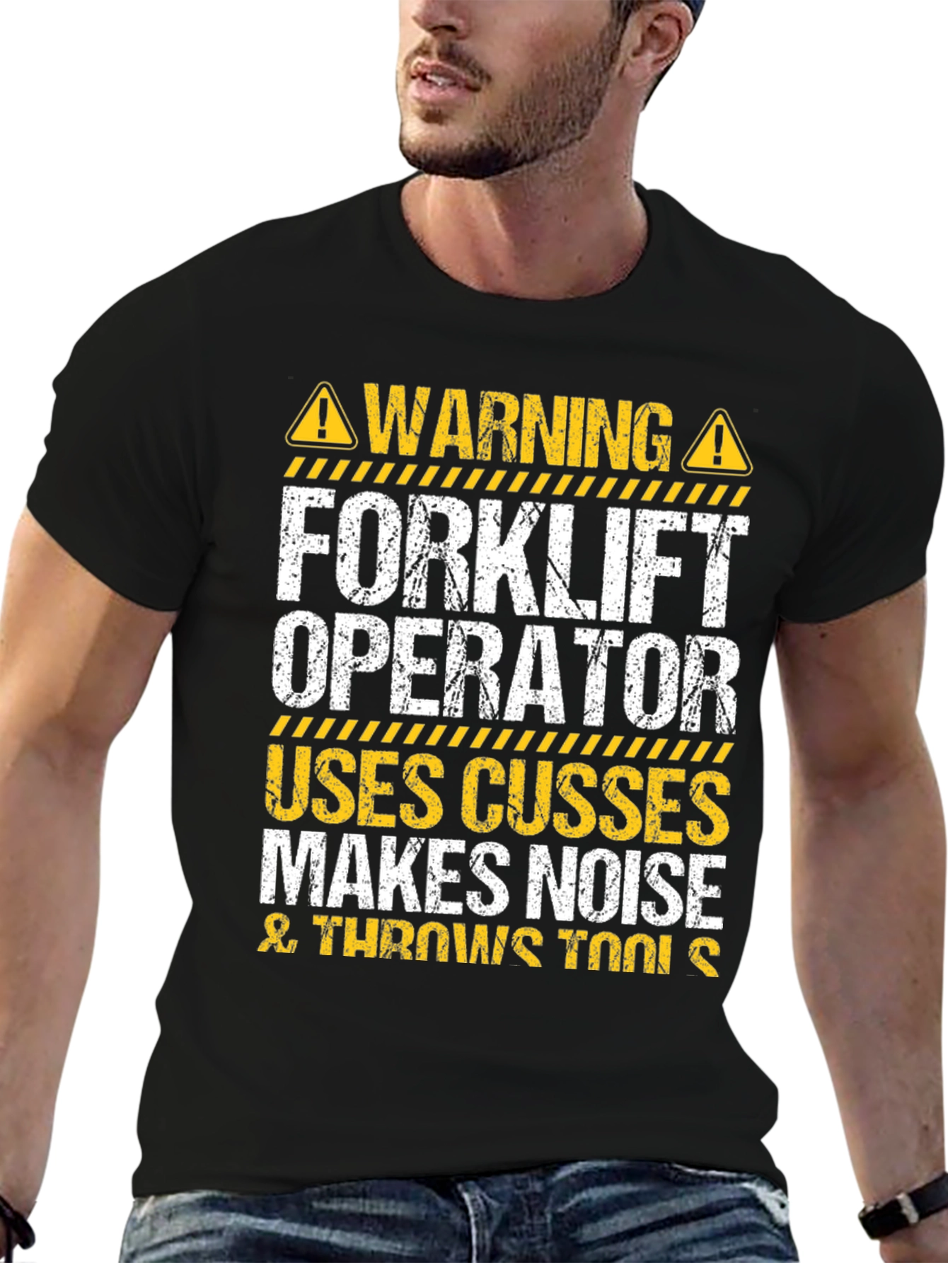 Warning Forklift Operator T-Shirt