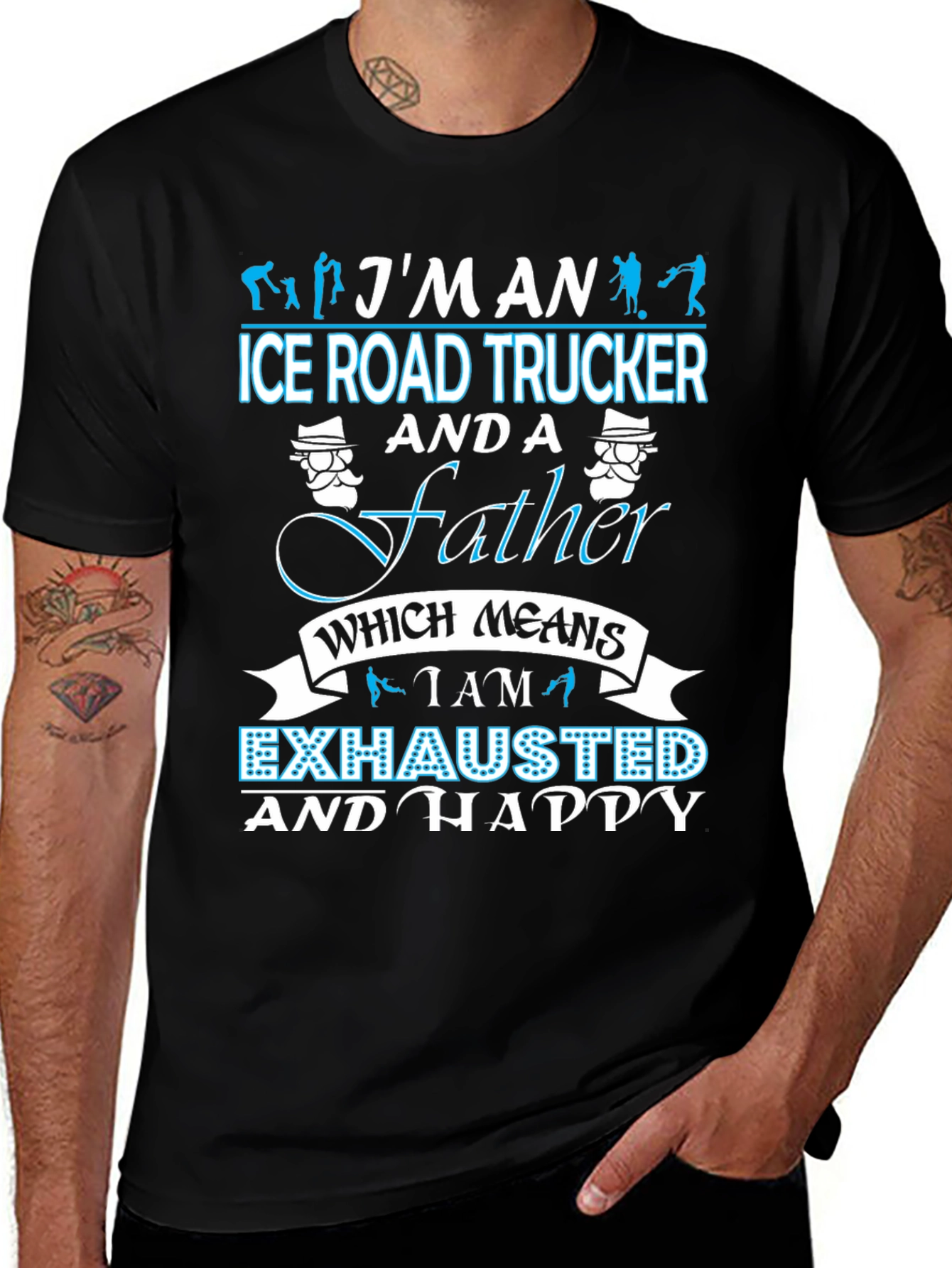 Ice Road Trucker Father T-Shirt