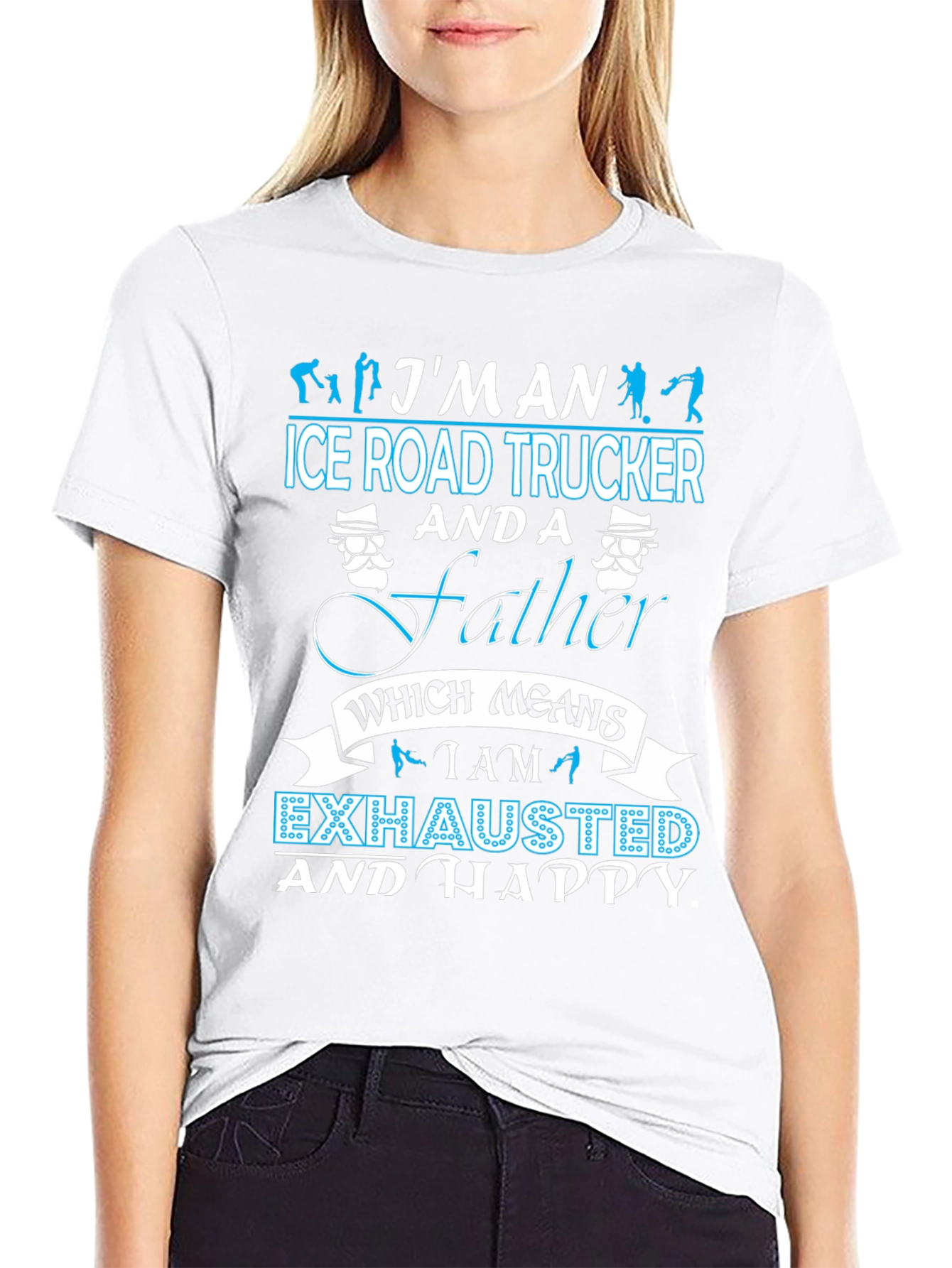 Ice Road Trucker Father T-Shirt