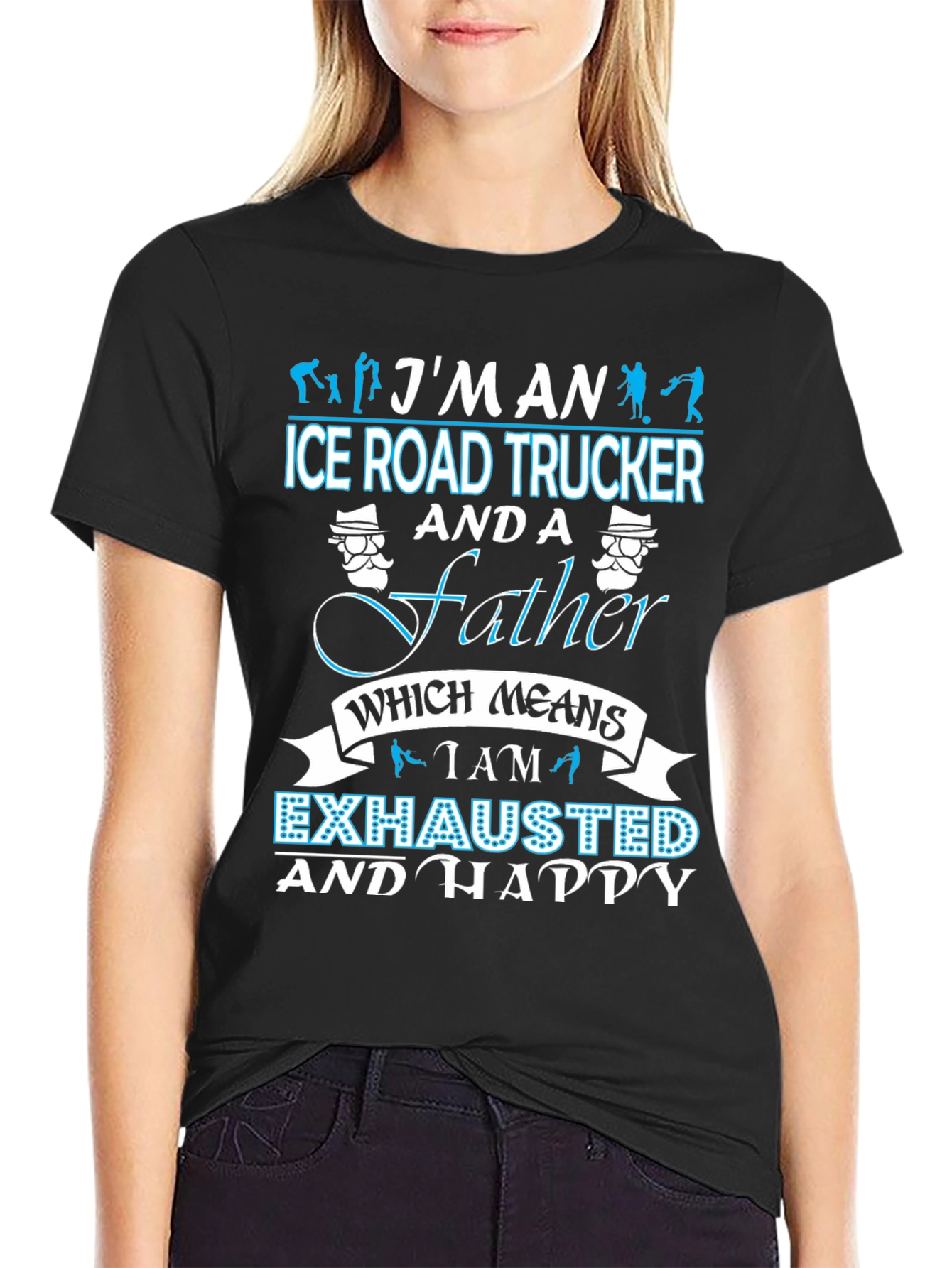 Ice Road Trucker Father T-Shirt