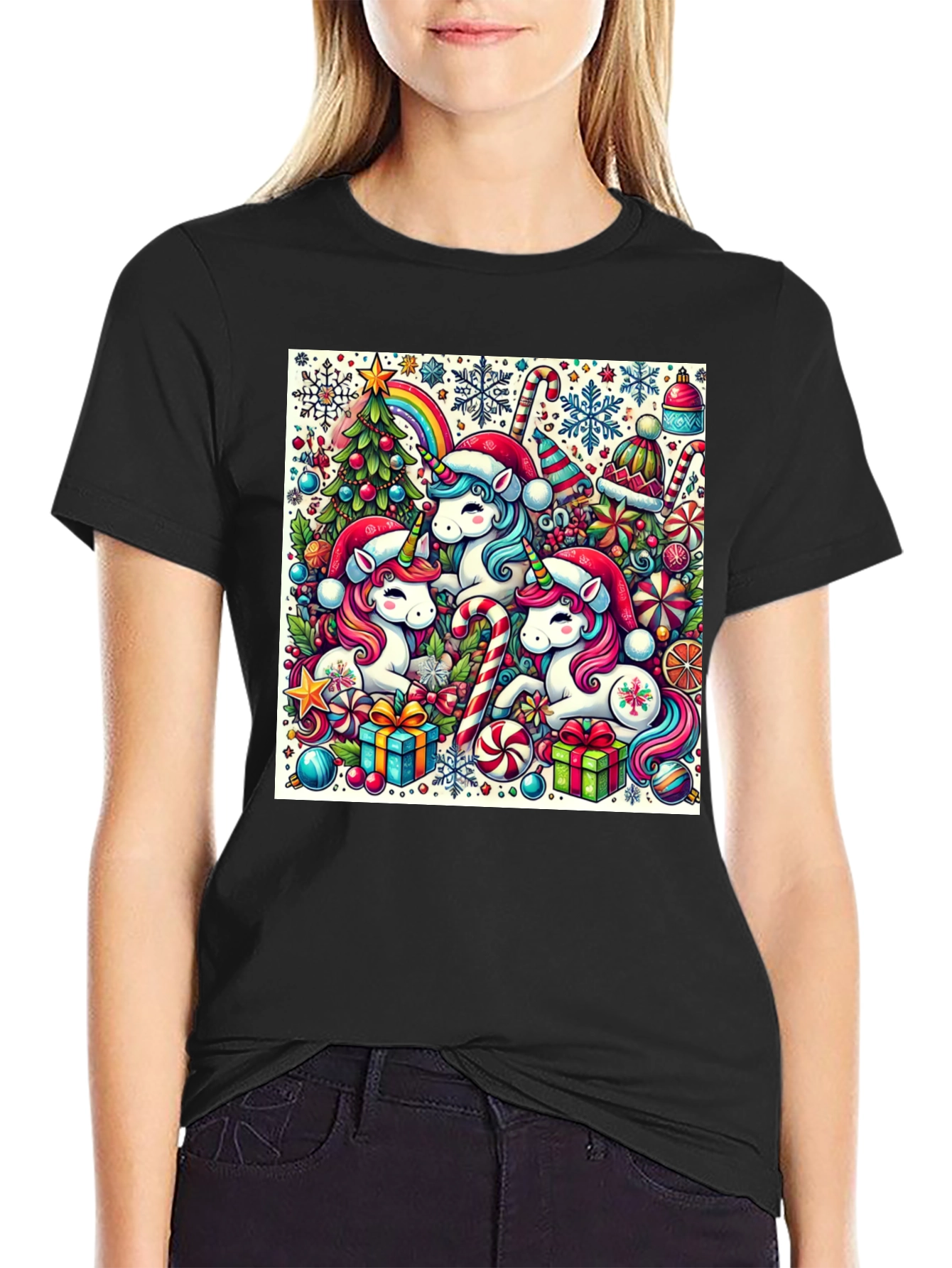 Holiday Unicorn T-Shirt
