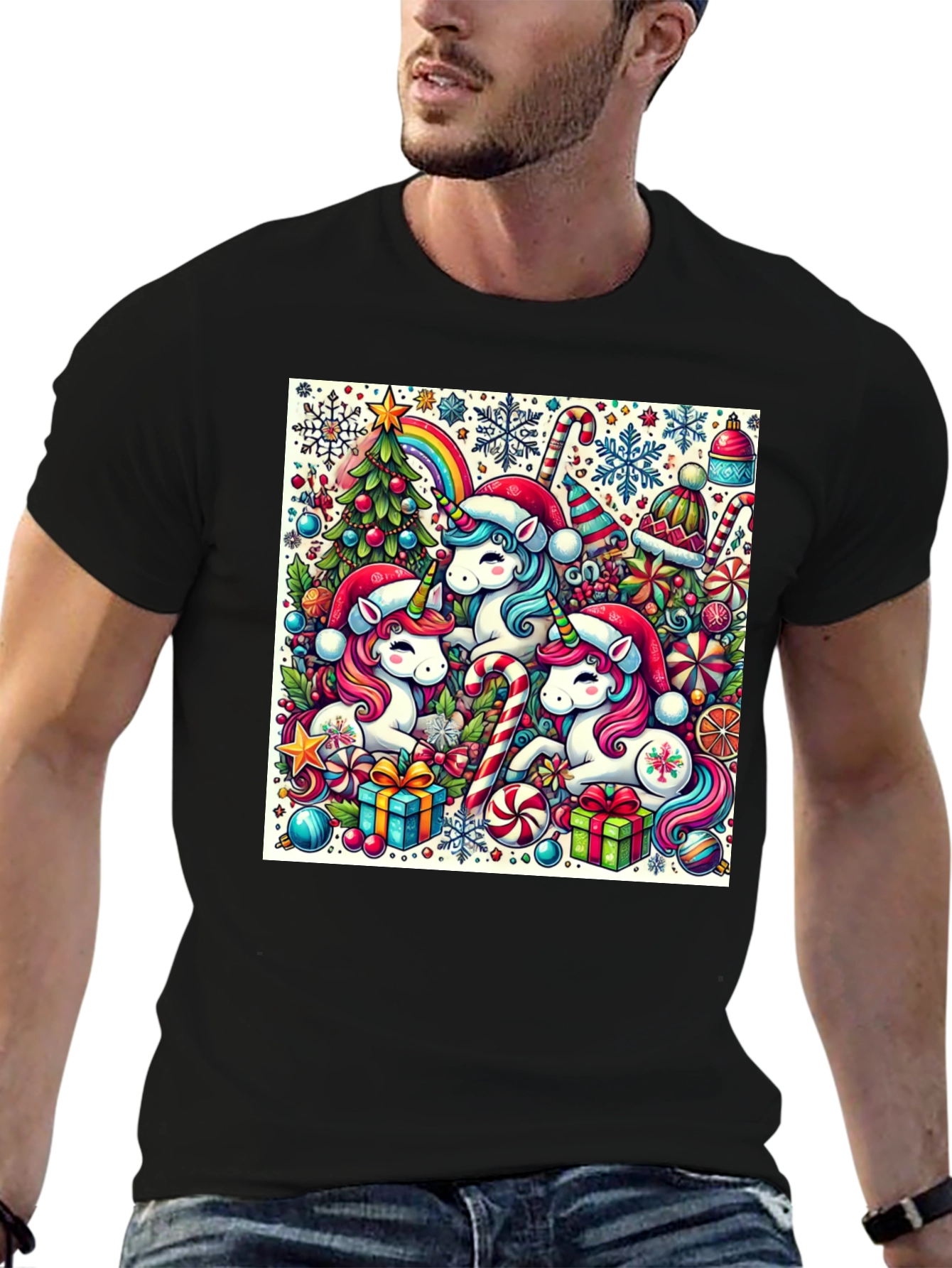 Holiday Unicorn T-Shirt
