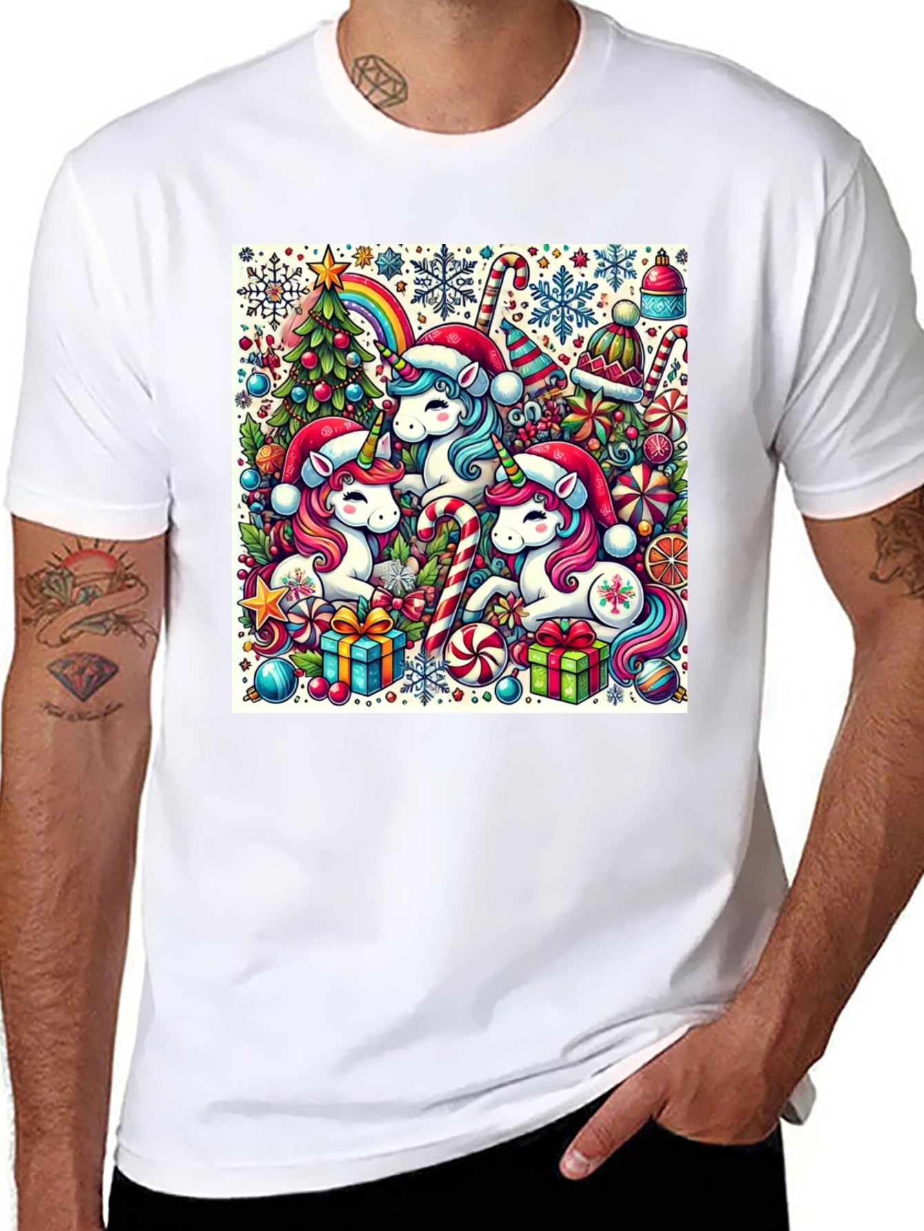 Holiday Unicorn T-Shirt
