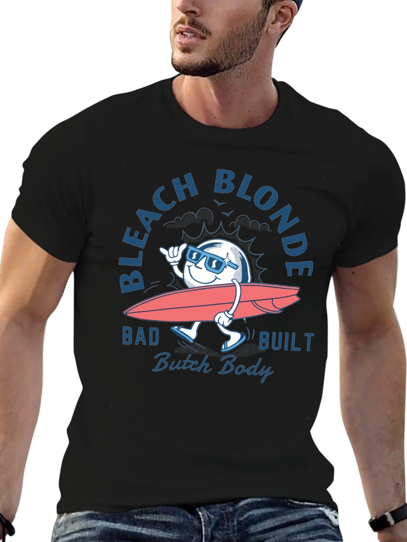 Bleach Blonde Butch Body Graphic Tee