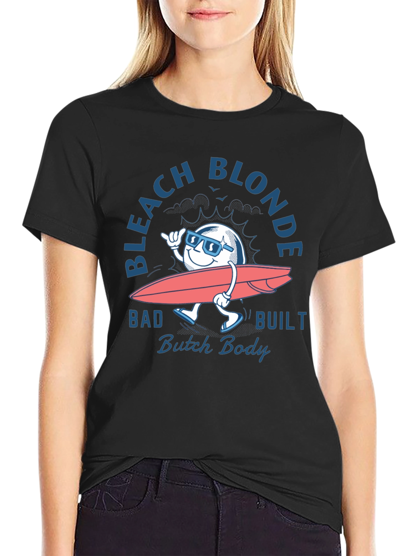 Bleach Blonde Butch Body Graphic Tee