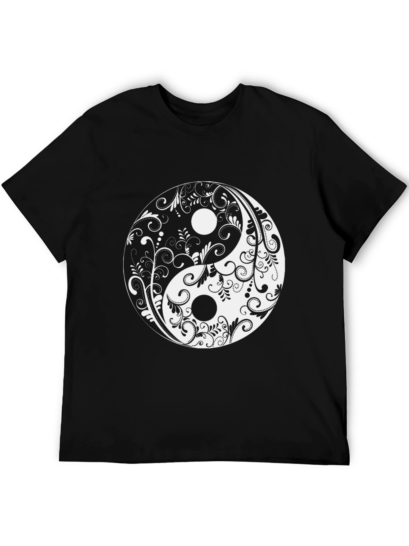 Yin Yang Black T-Shirt