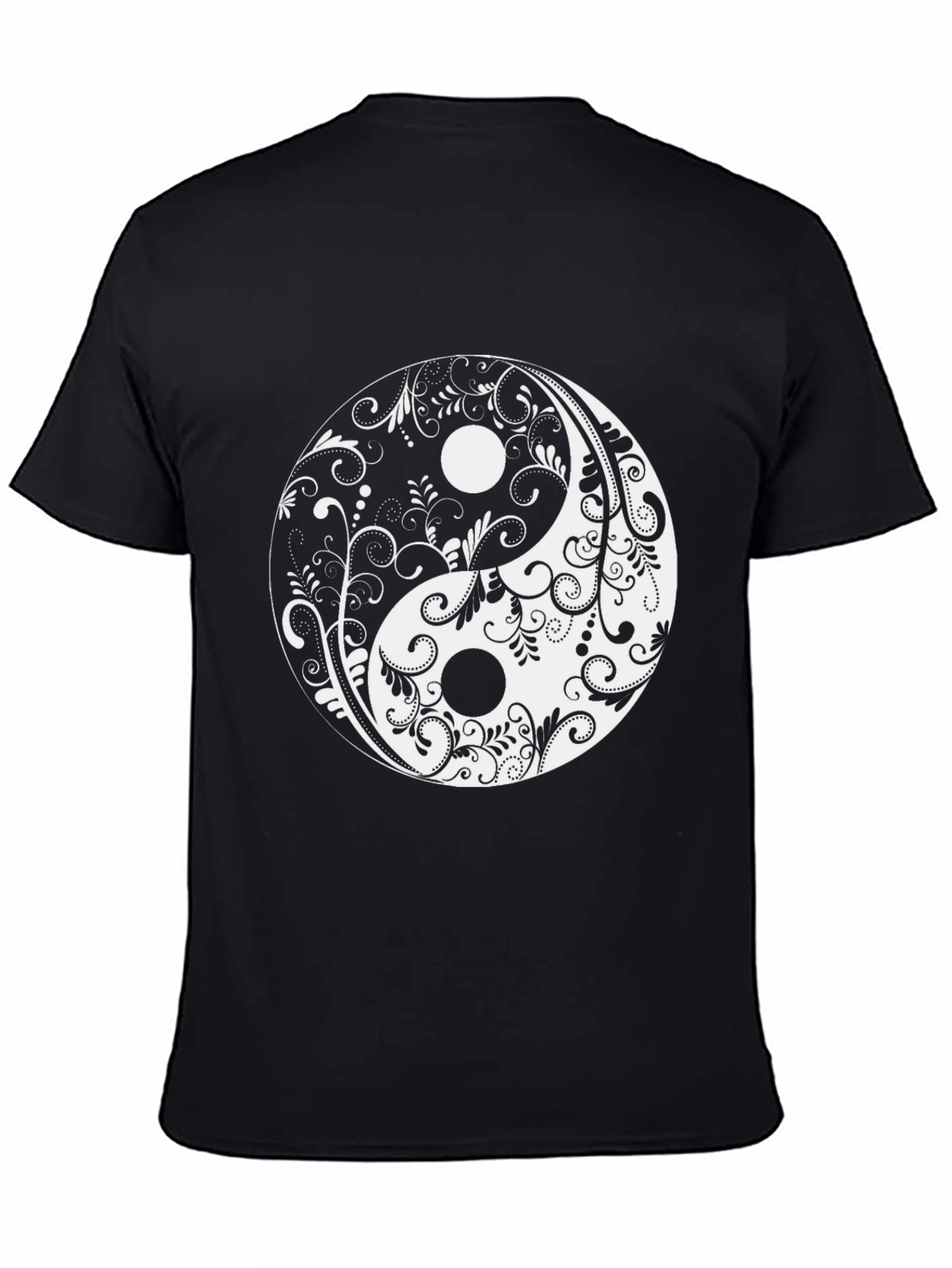 Yin Yang Black T-Shirt