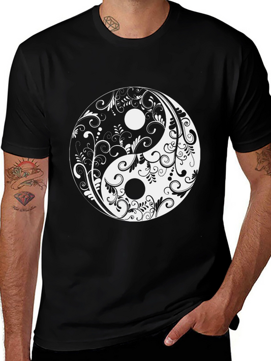 Yin Yang Black T-Shirt
