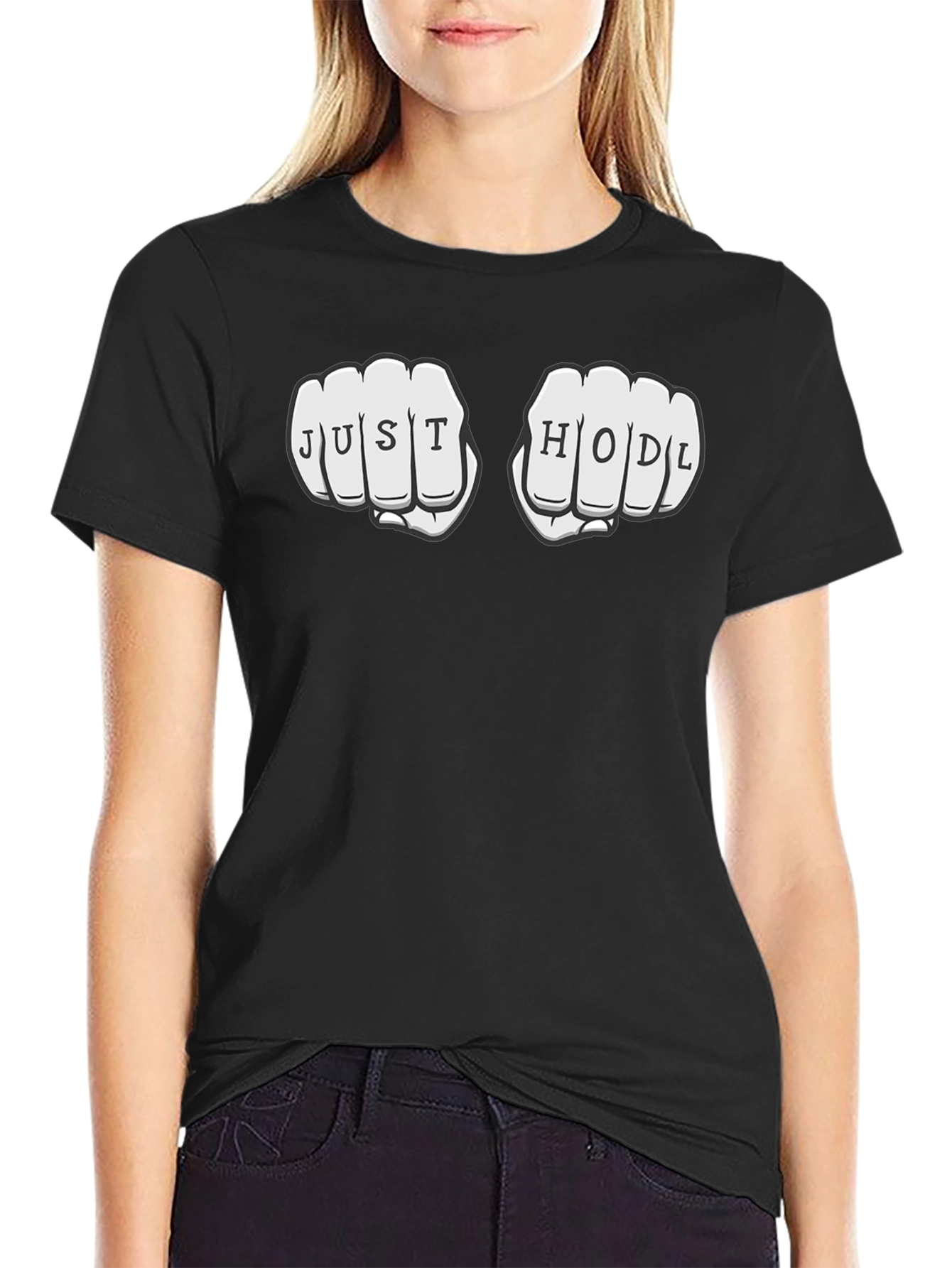 Just Hodl T-Shirt - Crypto Investor