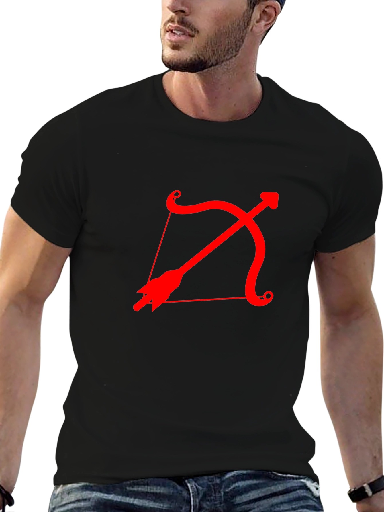 Archer Bow Arrow Graphic Tee - Cool Casual Style