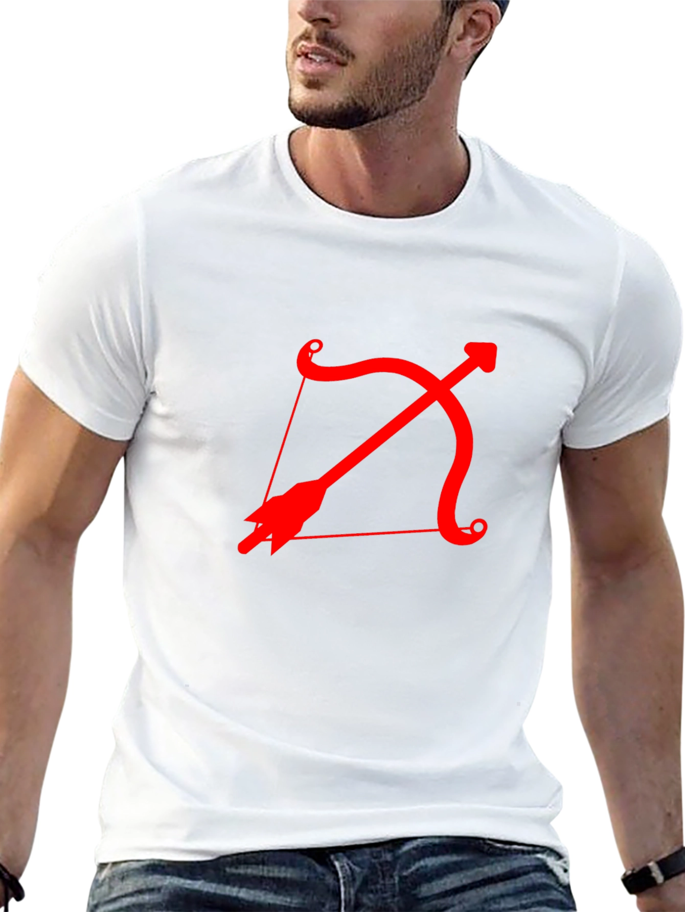 Archer Bow Arrow Graphic Tee - Cool Casual Style