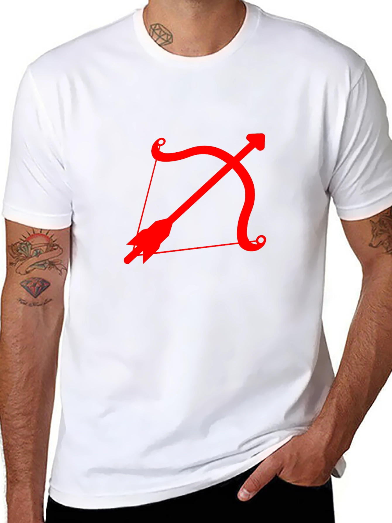 Archer Bow Arrow Graphic Tee - Cool Casual Style