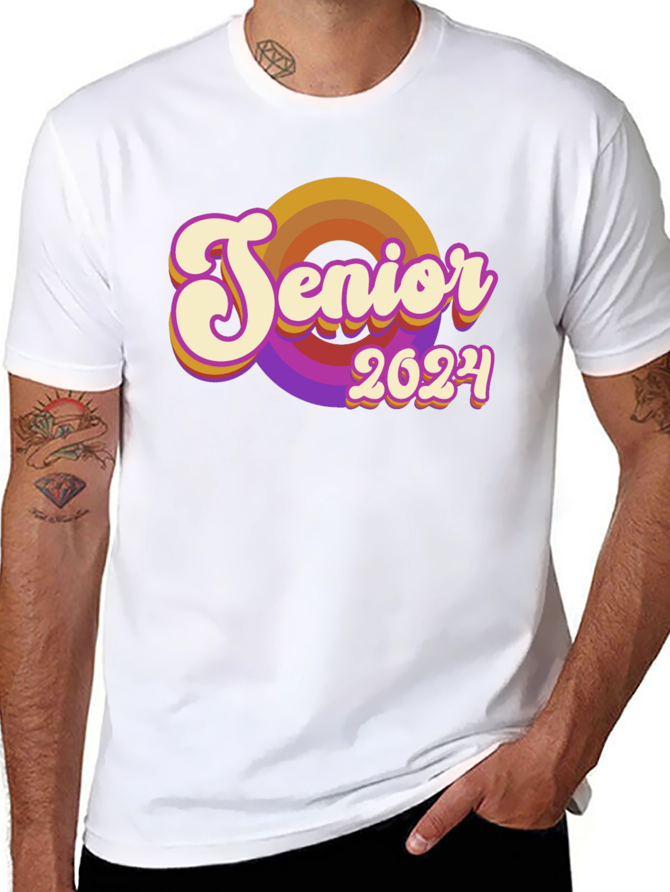 Senior 2024 Retro T-Shirt