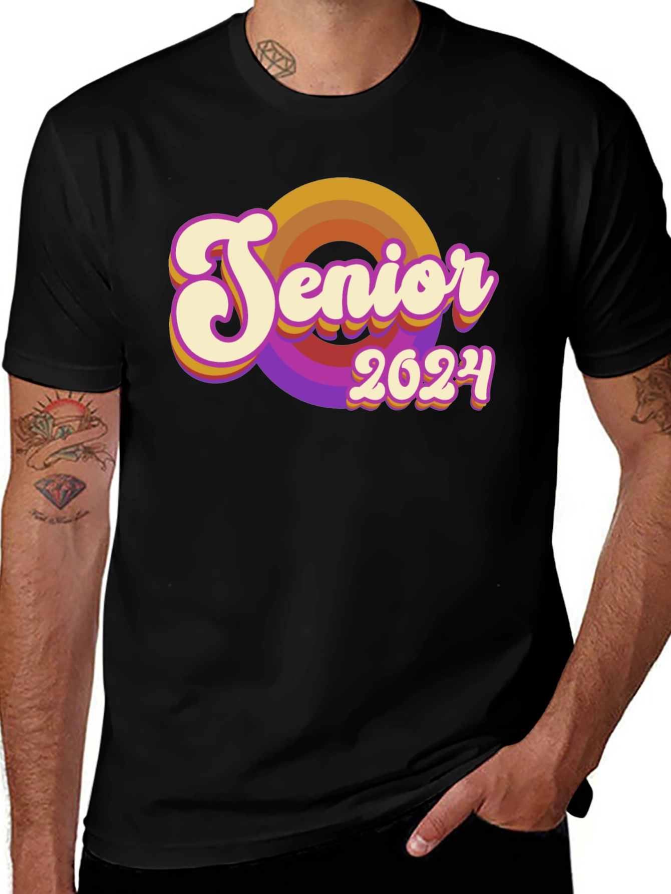 Senior 2024 Retro T-Shirt
