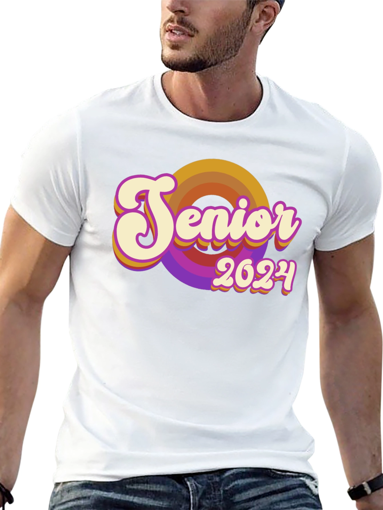 Senior 2024 Retro T-Shirt