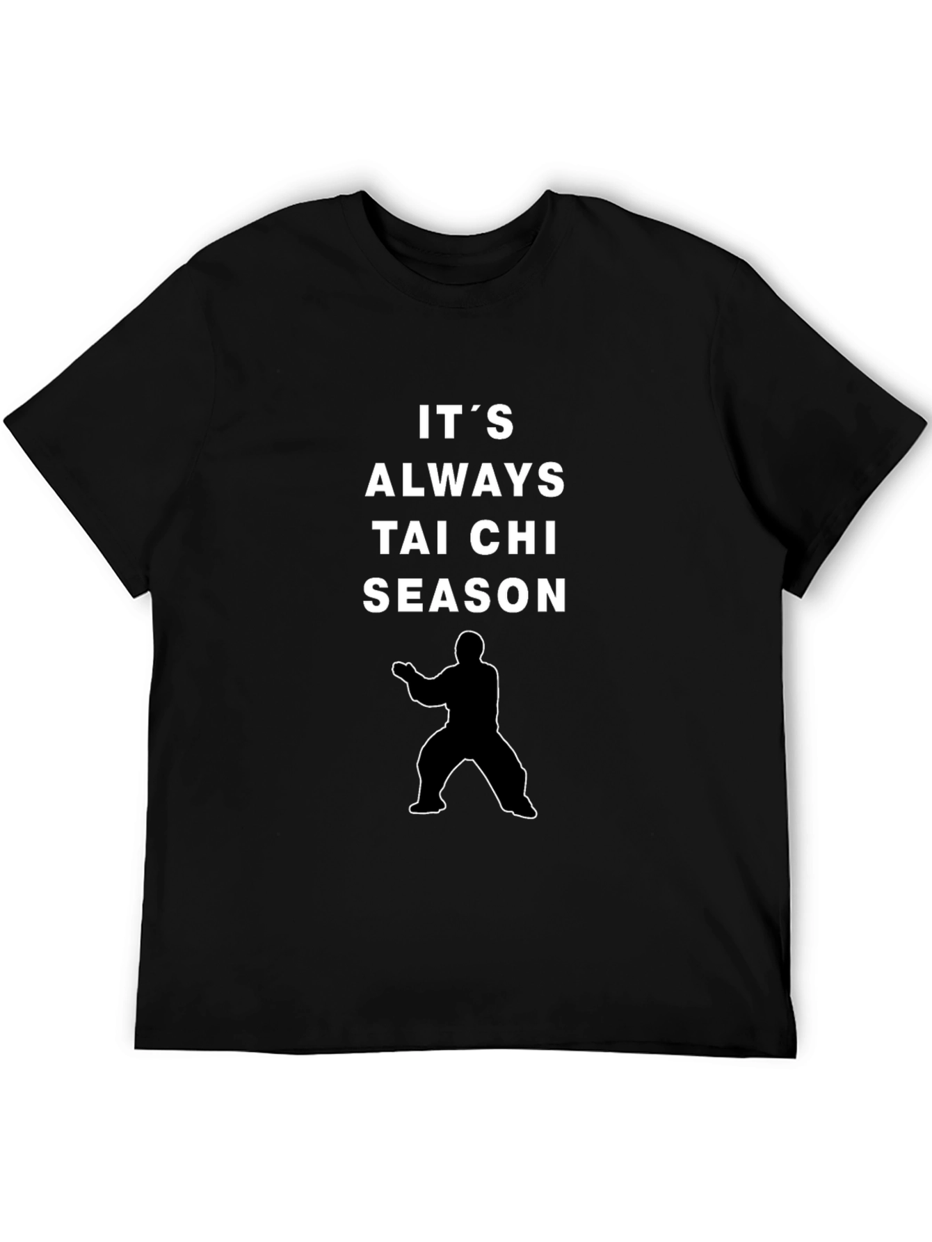 Its Always Tai Chi Season Black T-Shirt