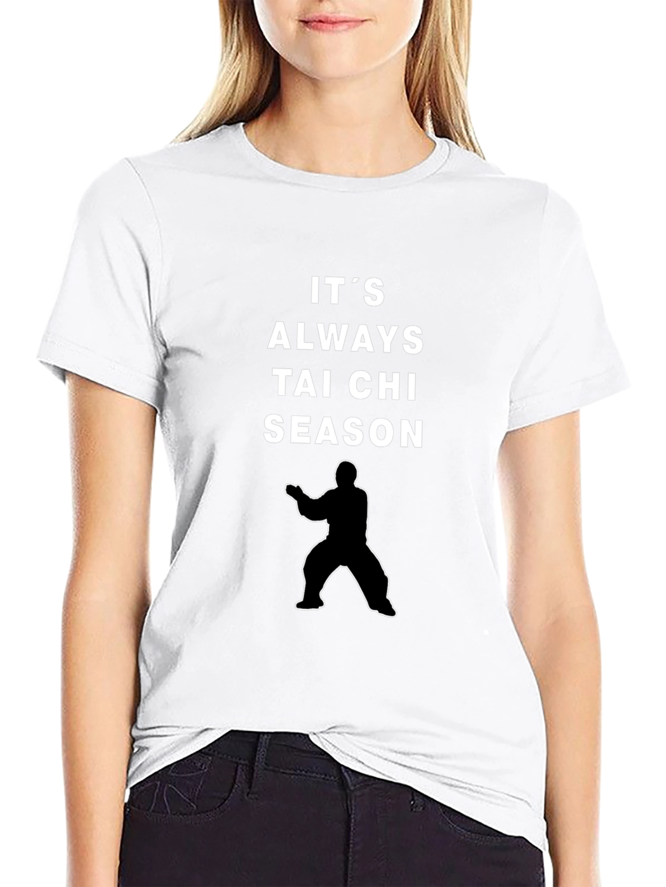 Its Always Tai Chi Season Black T-Shirt