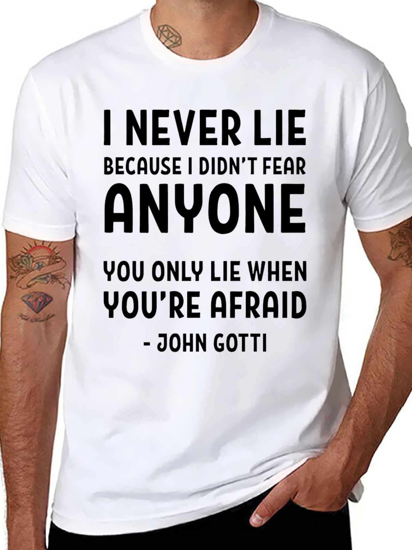 I Never Lie - John Gotti T-Shirt