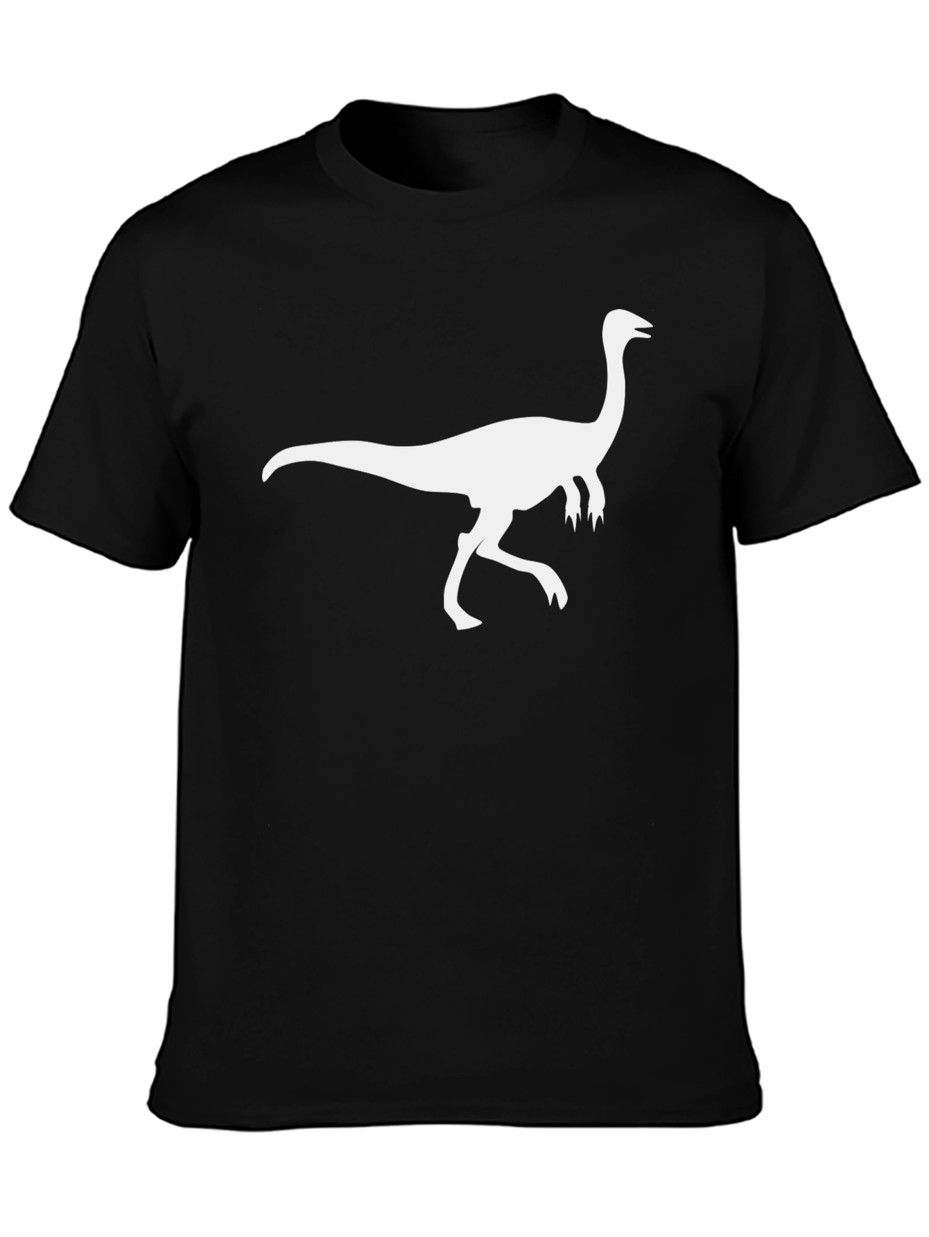 Dinosaur Graphic Black T-Shirt - Cool Dino Tee