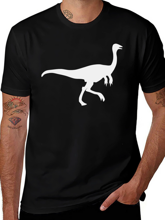 Dinosaur Graphic Black T-Shirt - Cool Dino Tee