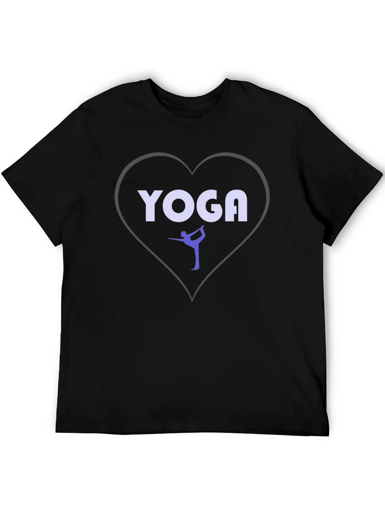 Yoga Heart T-Shirt - Zen Activewear Top