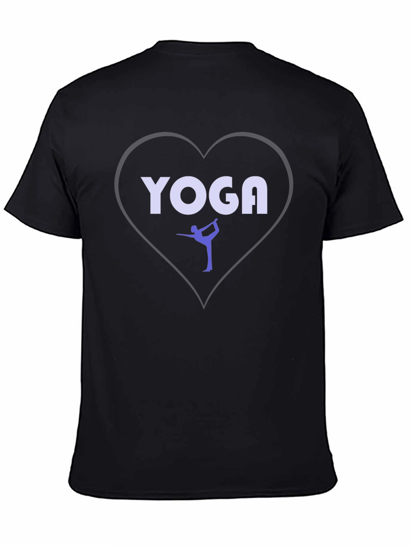 Yoga Heart T-Shirt - Zen Activewear Top