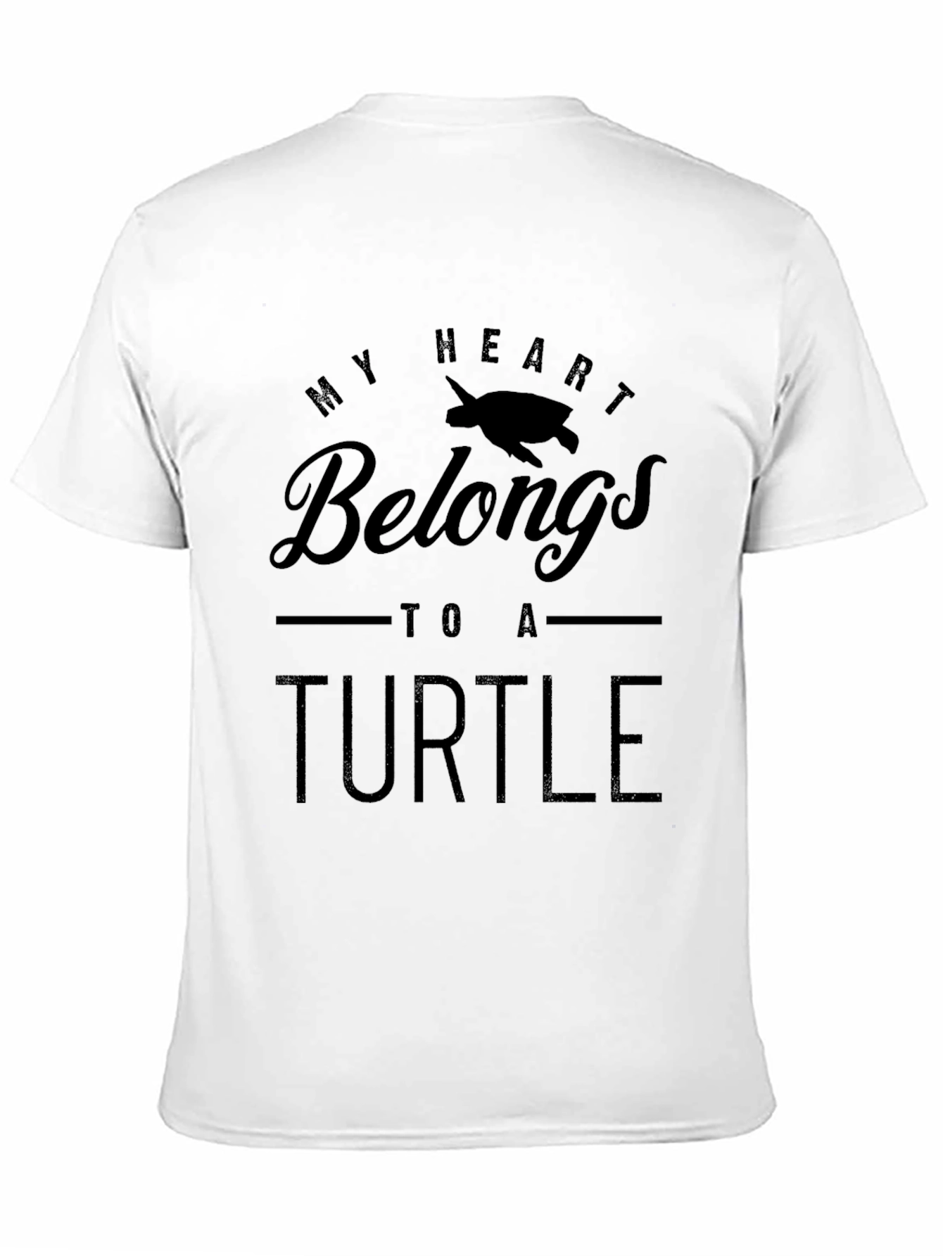 My Heart Belongs to a Turtle Graphic Tee
