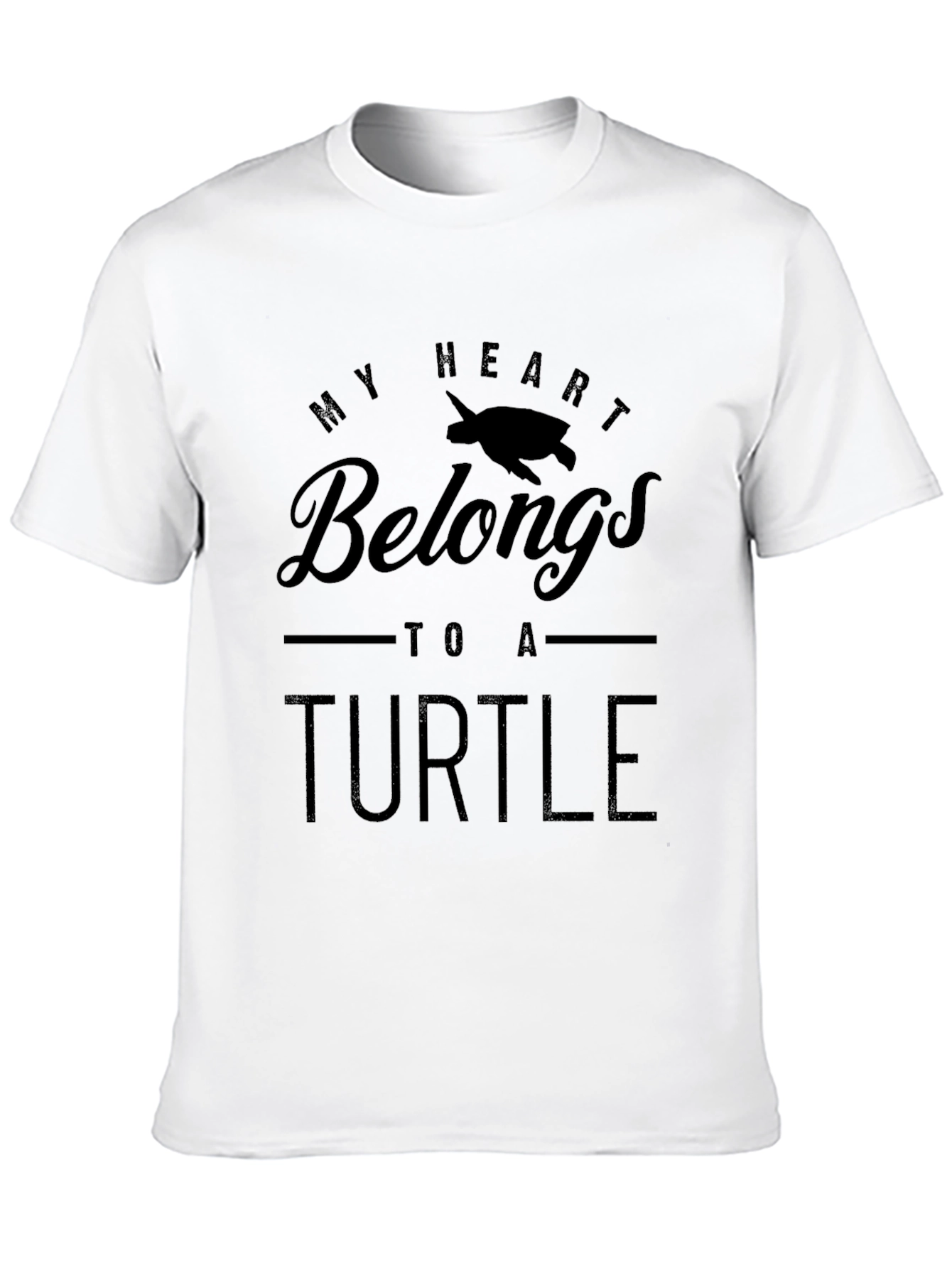 My Heart Belongs to a Turtle Graphic Tee
