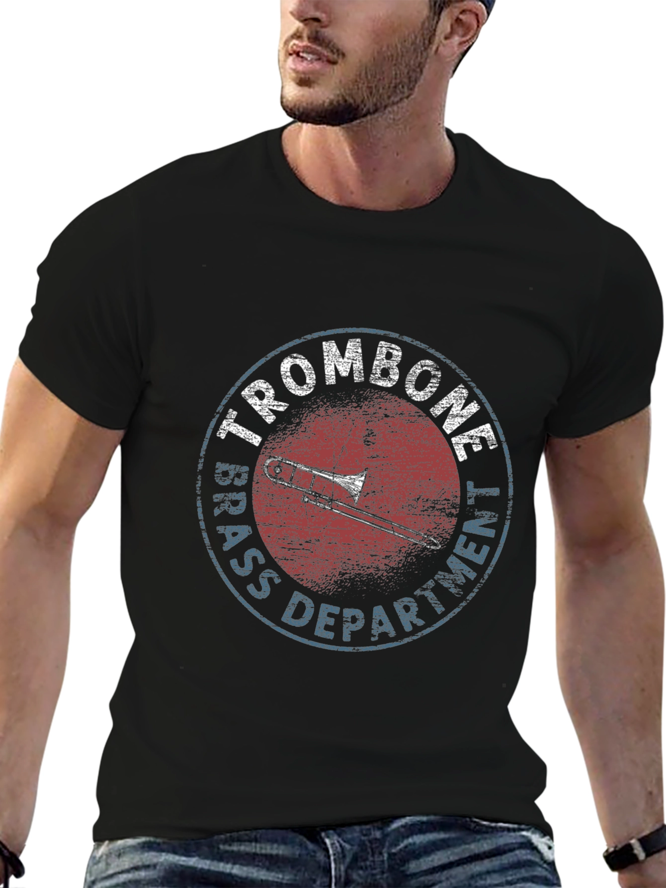 Trombone Brass Department Graphic Tee