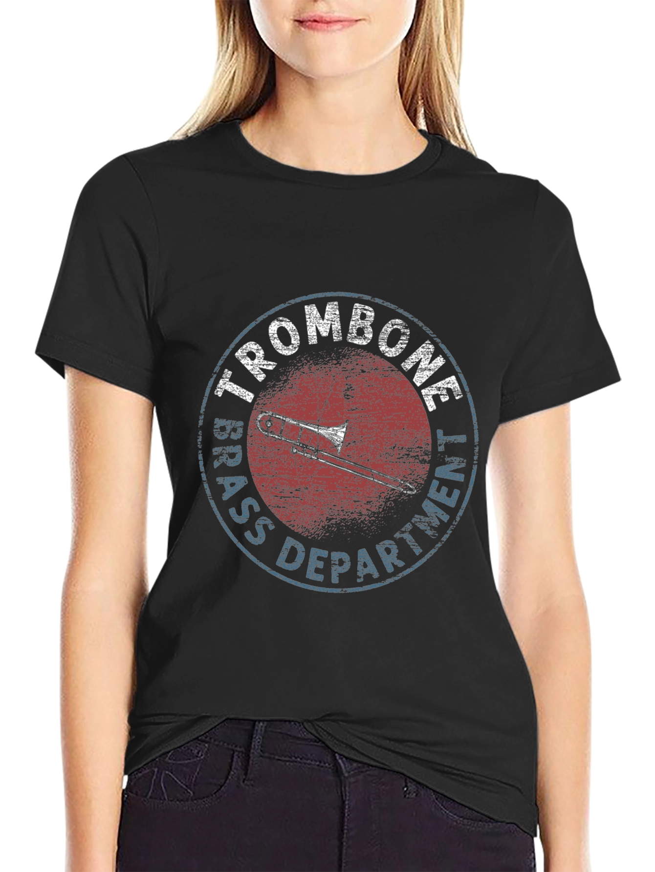 Trombone Brass Department Graphic Tee