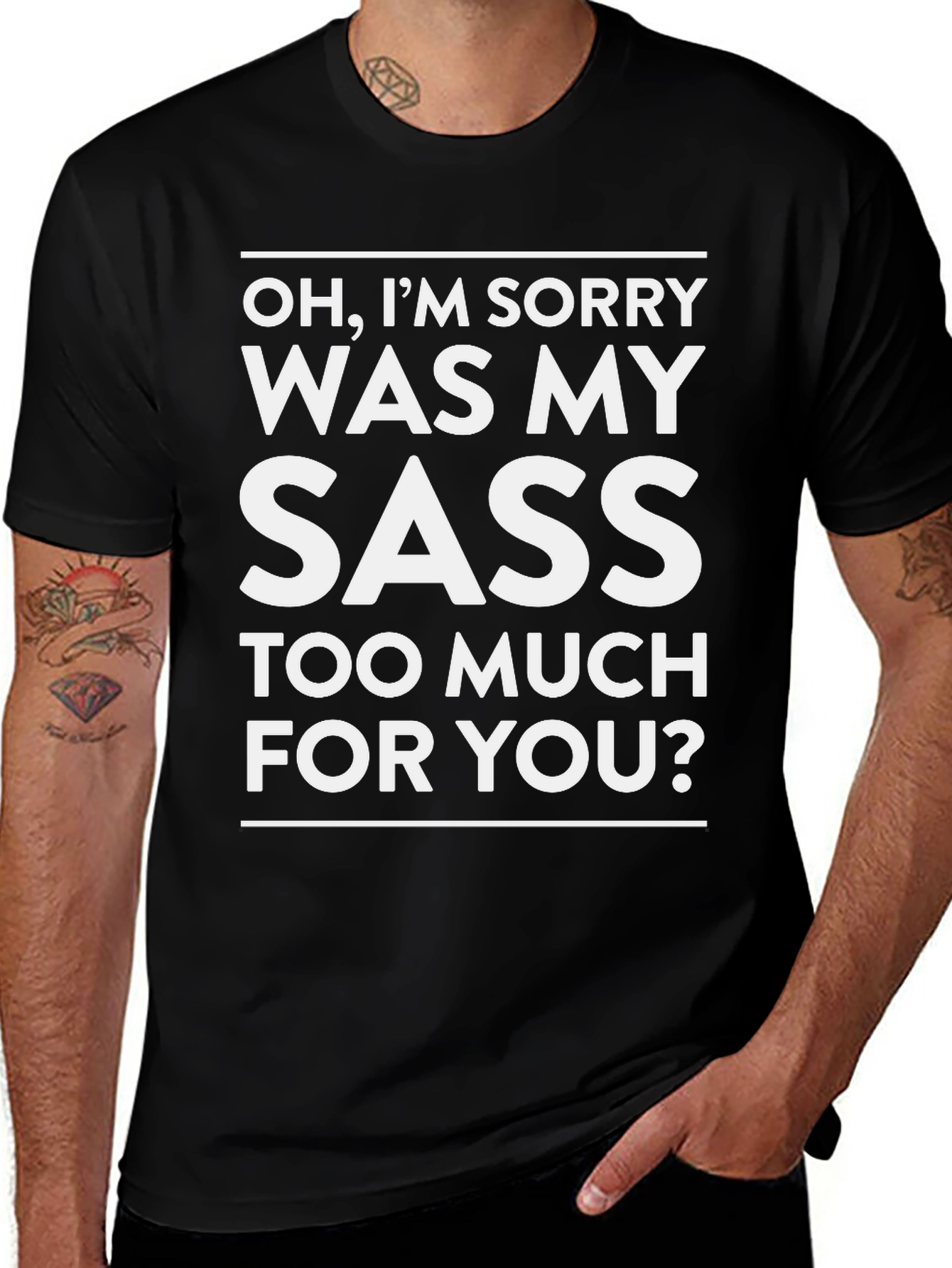 Sassy Humor Graphic Tee