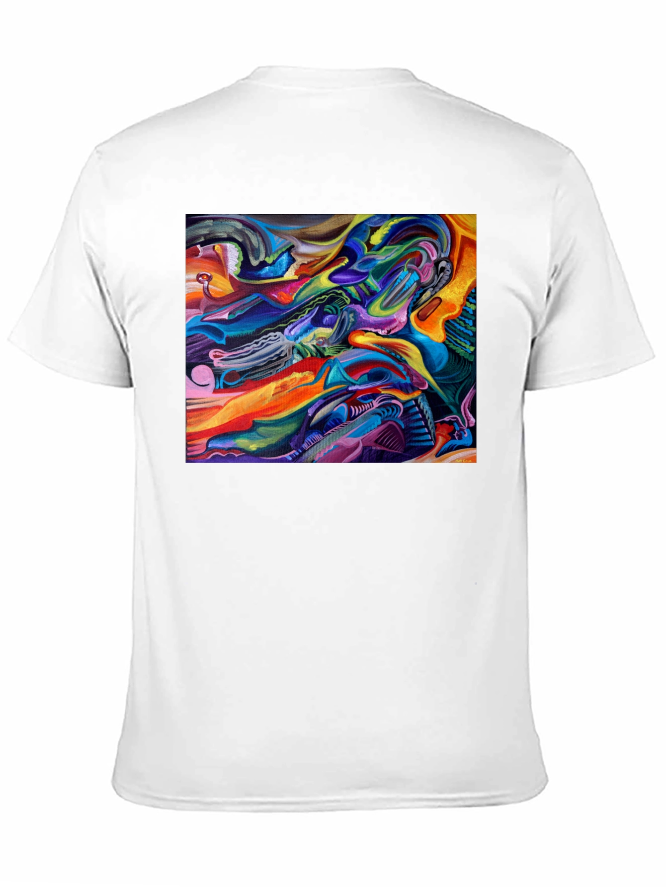 Abstract Art Graphic Print T-Shirt