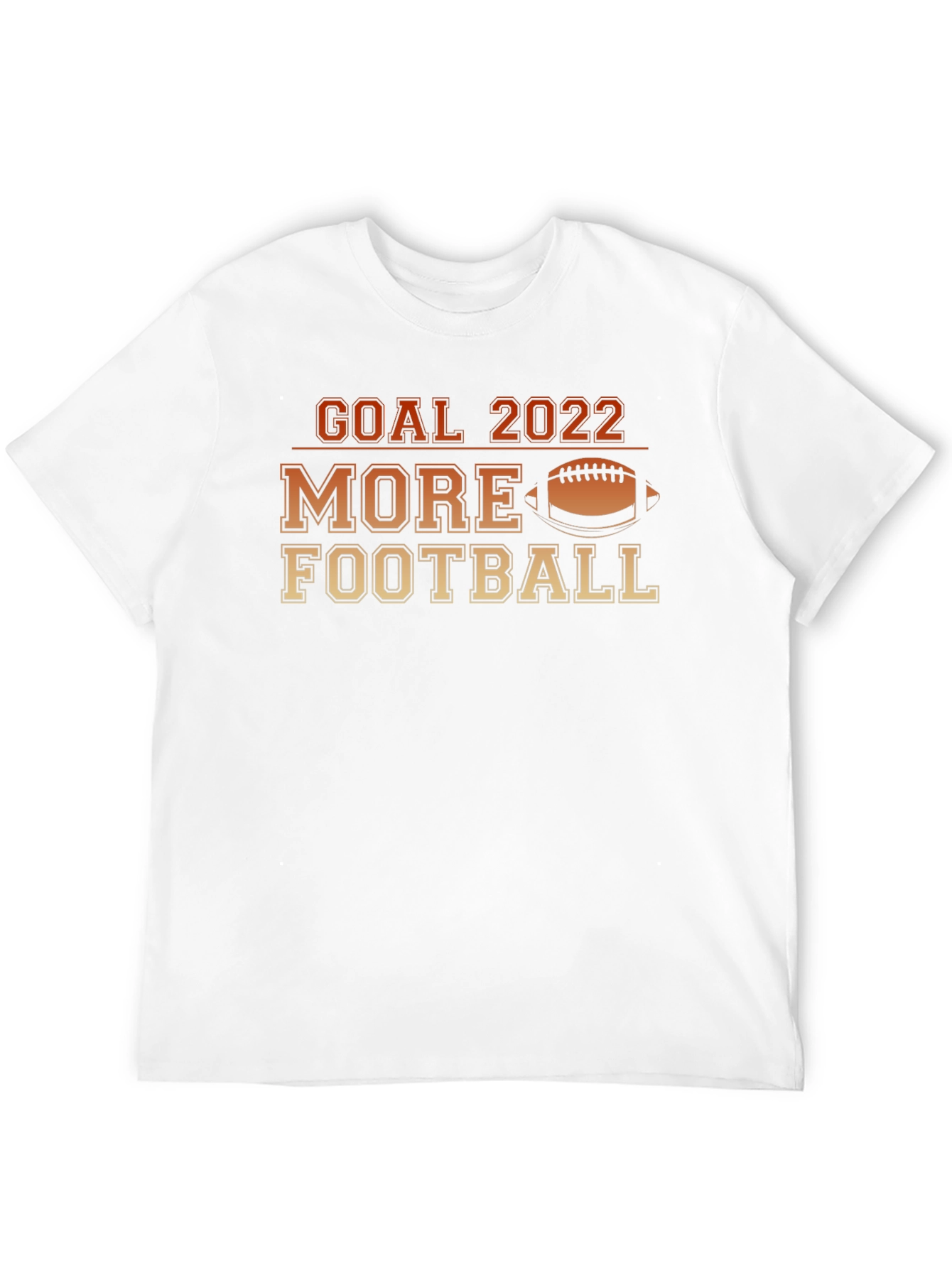 Goal 2022 More Football Graphic T-Shirt