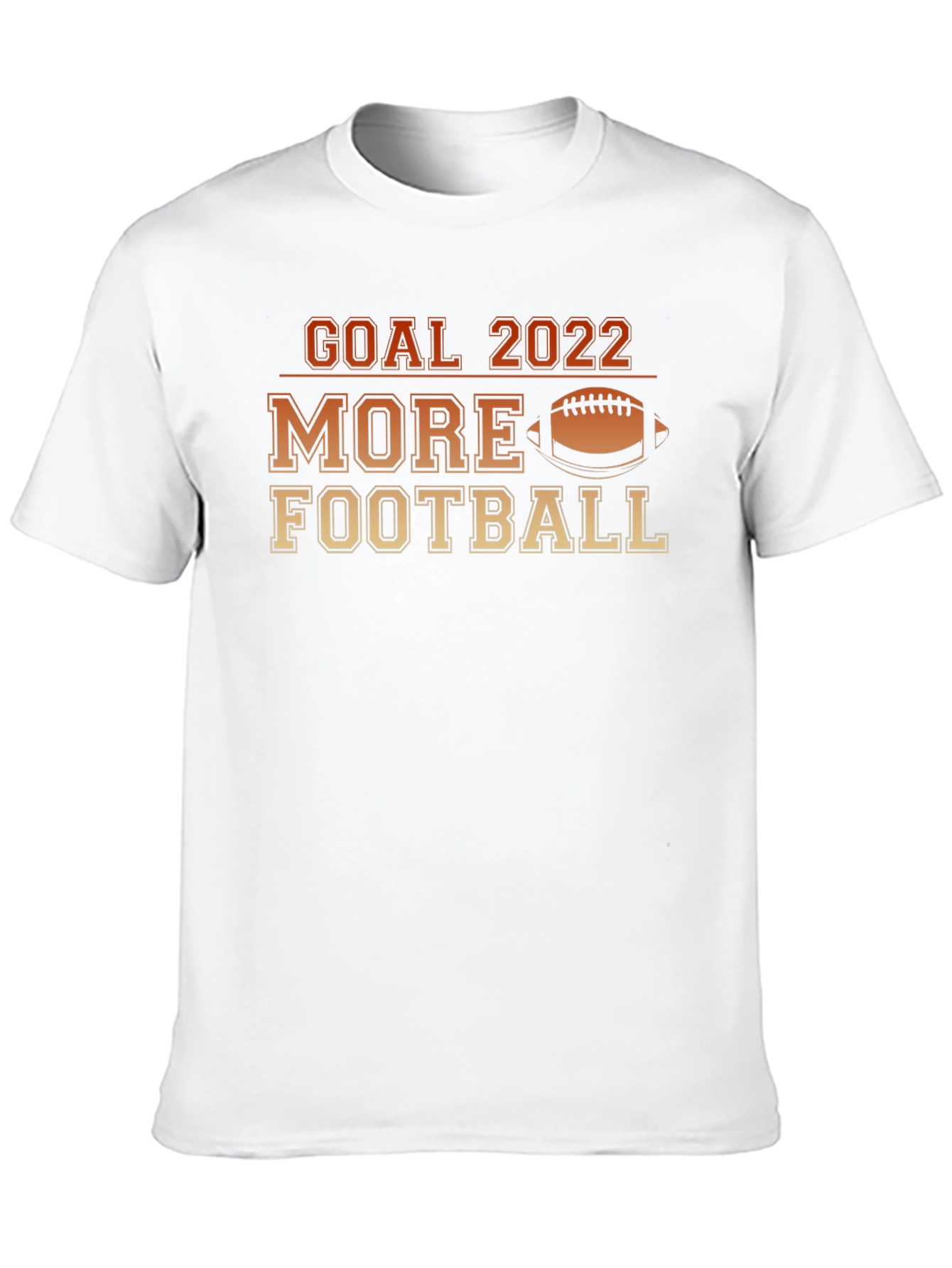 Goal 2022 More Football Graphic T-Shirt