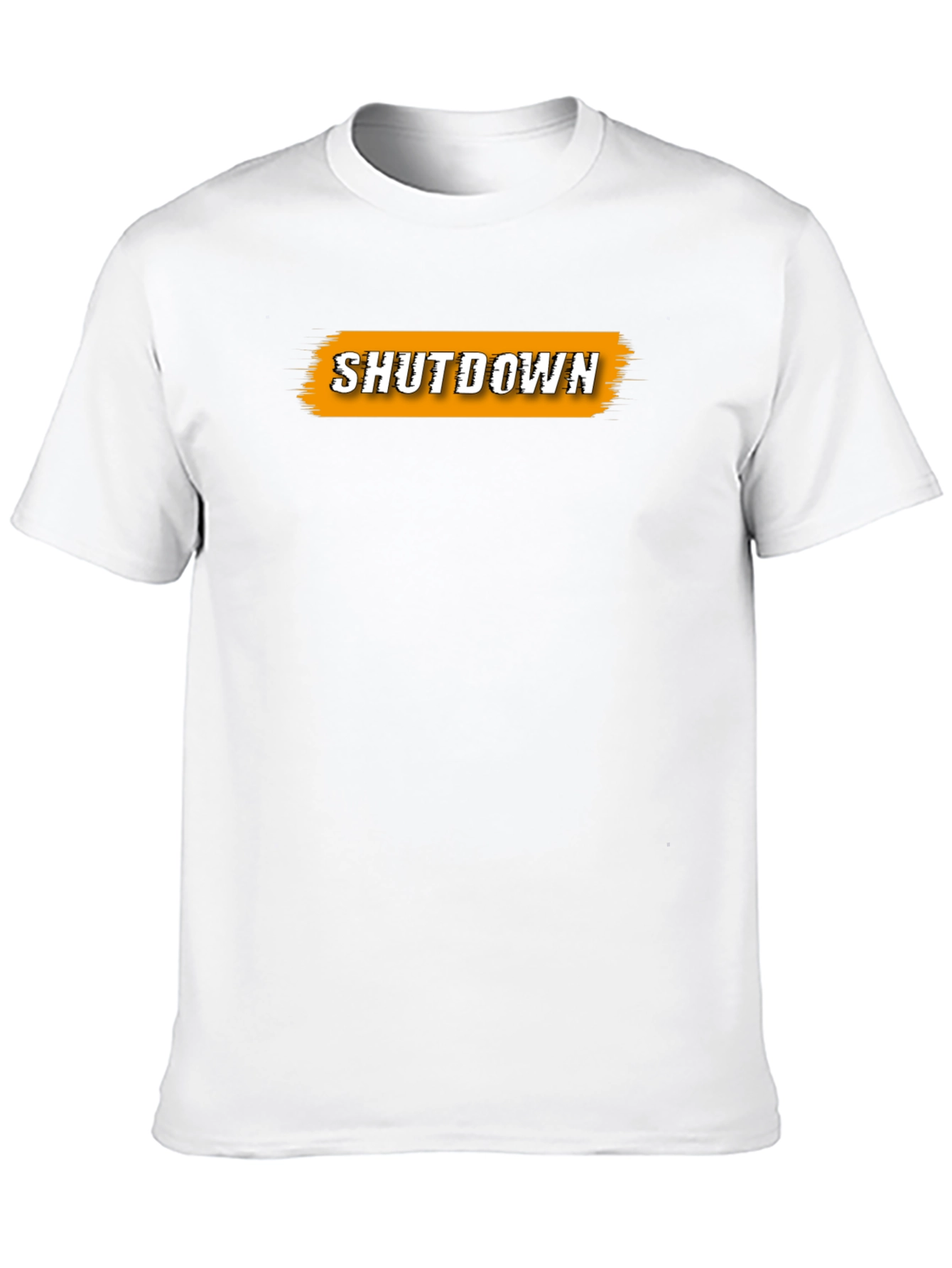 Shutdown Graphic Tee - Trendy Casual Wear
