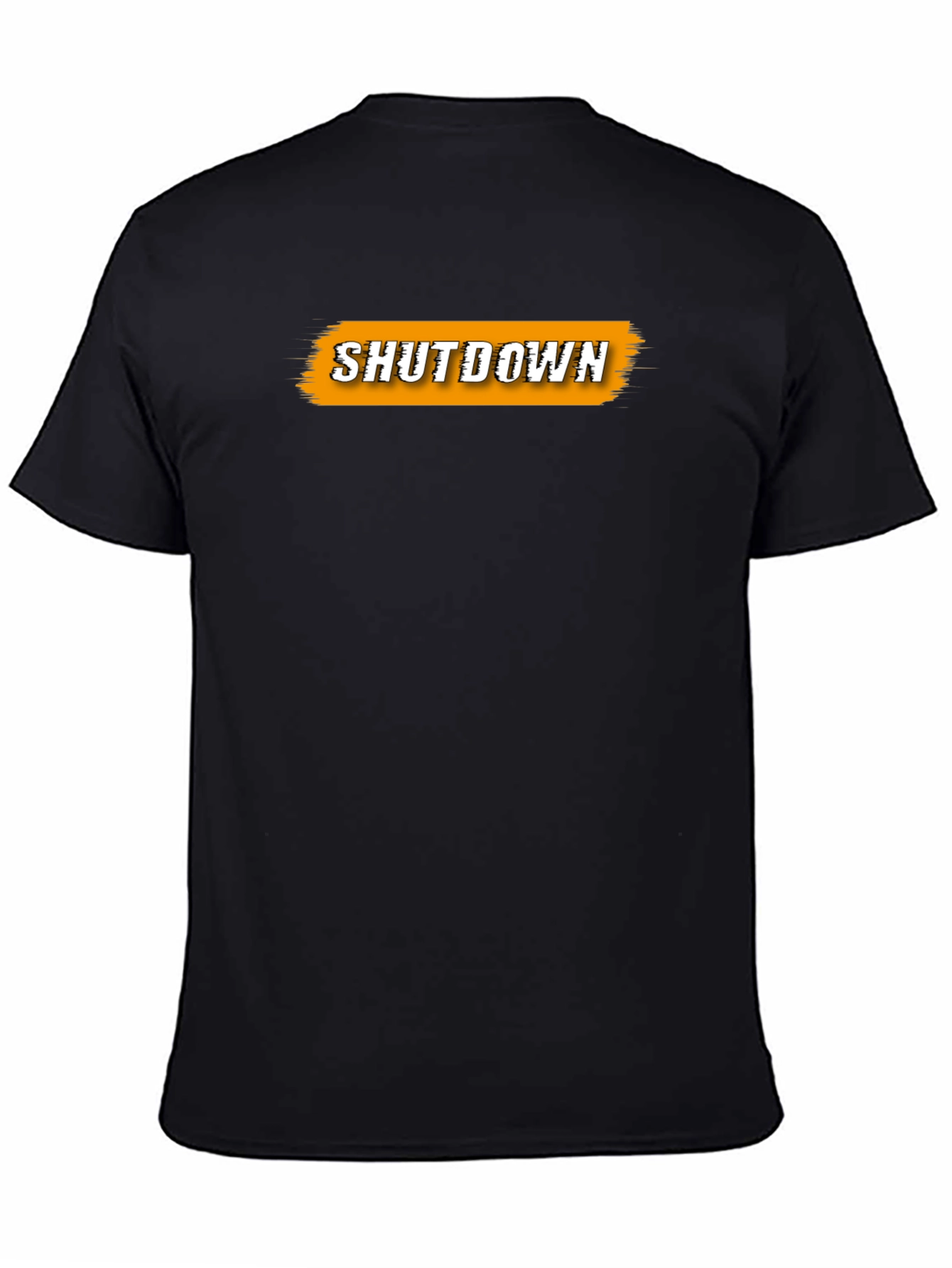 Shutdown Graphic Tee - Trendy Casual Wear