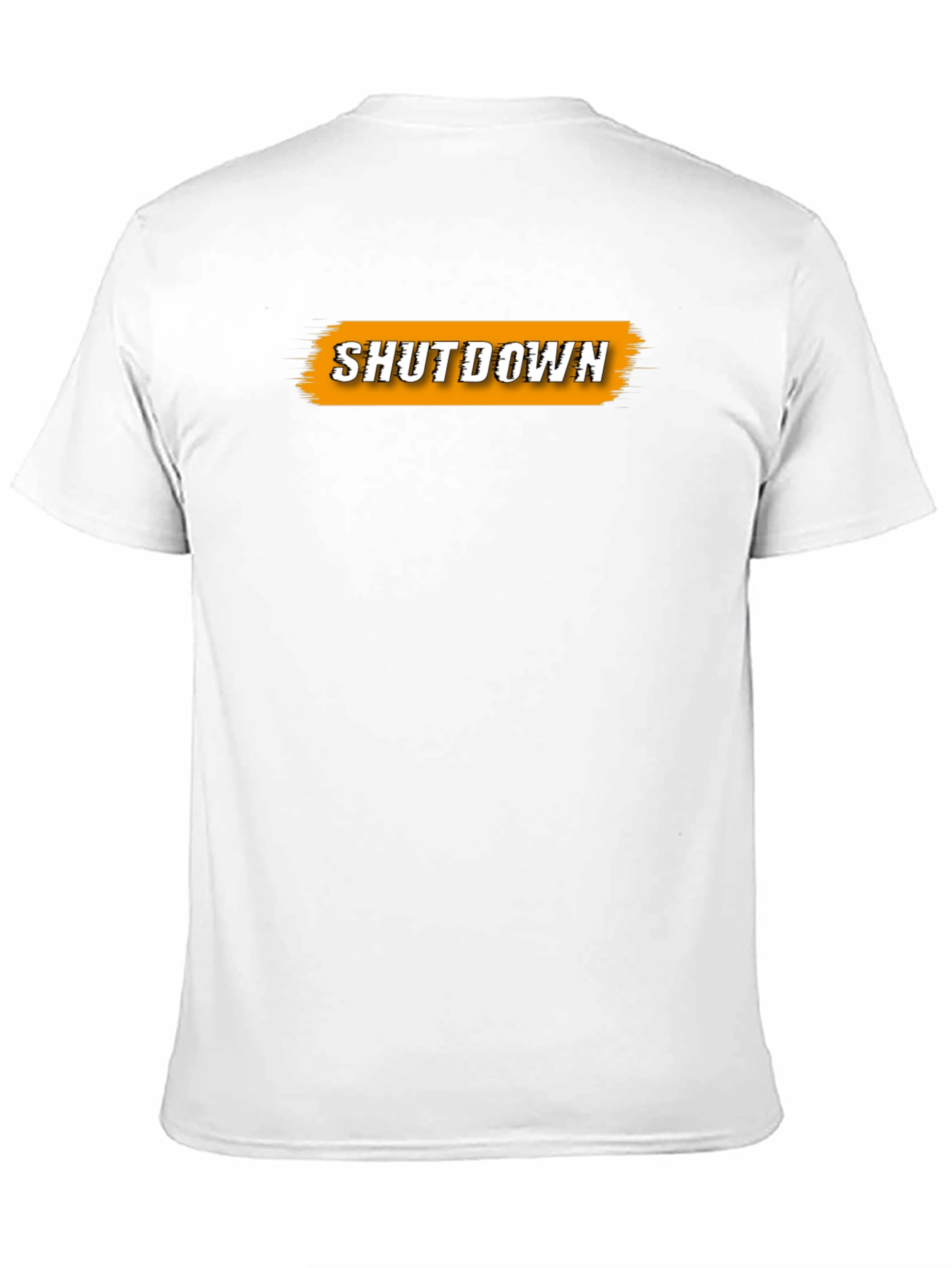 Shutdown Graphic Tee - Trendy Casual Wear