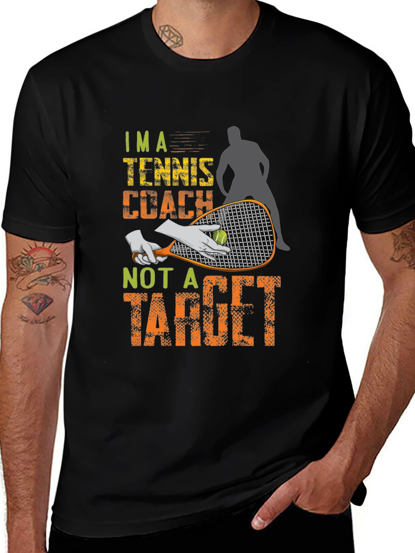 Tennis Coach Graphic Tee
