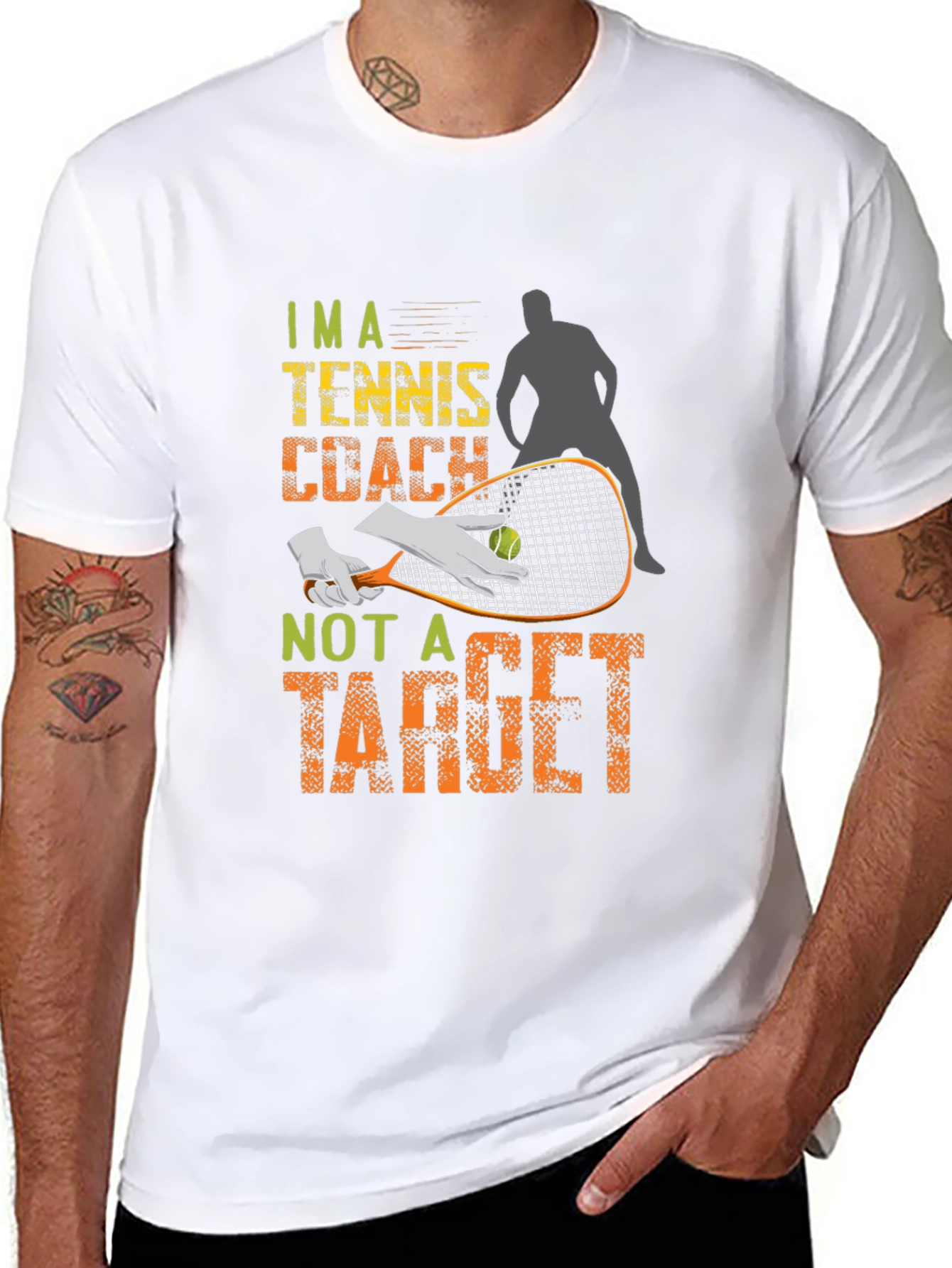 Tennis Coach Graphic Tee