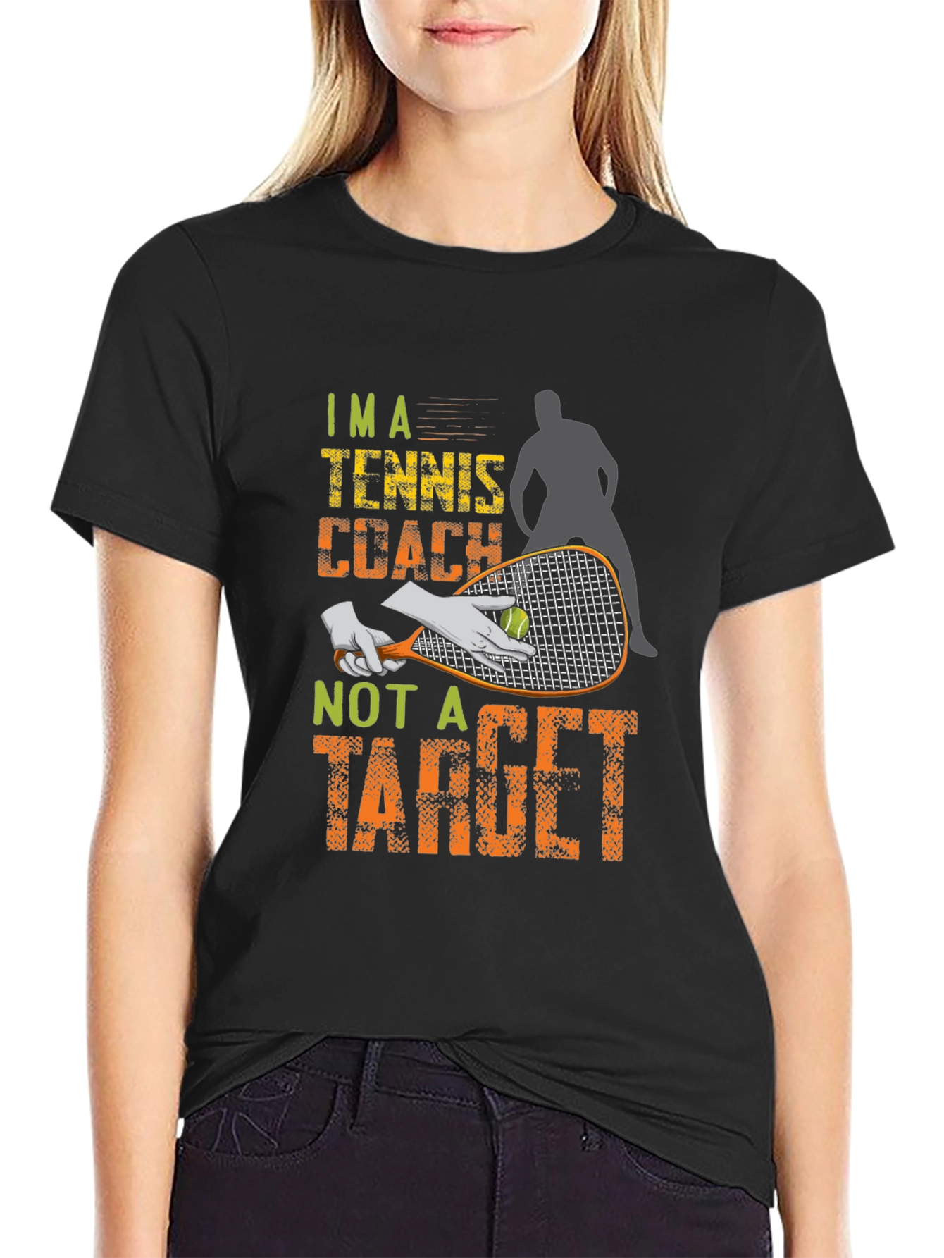 Tennis Coach Graphic Tee