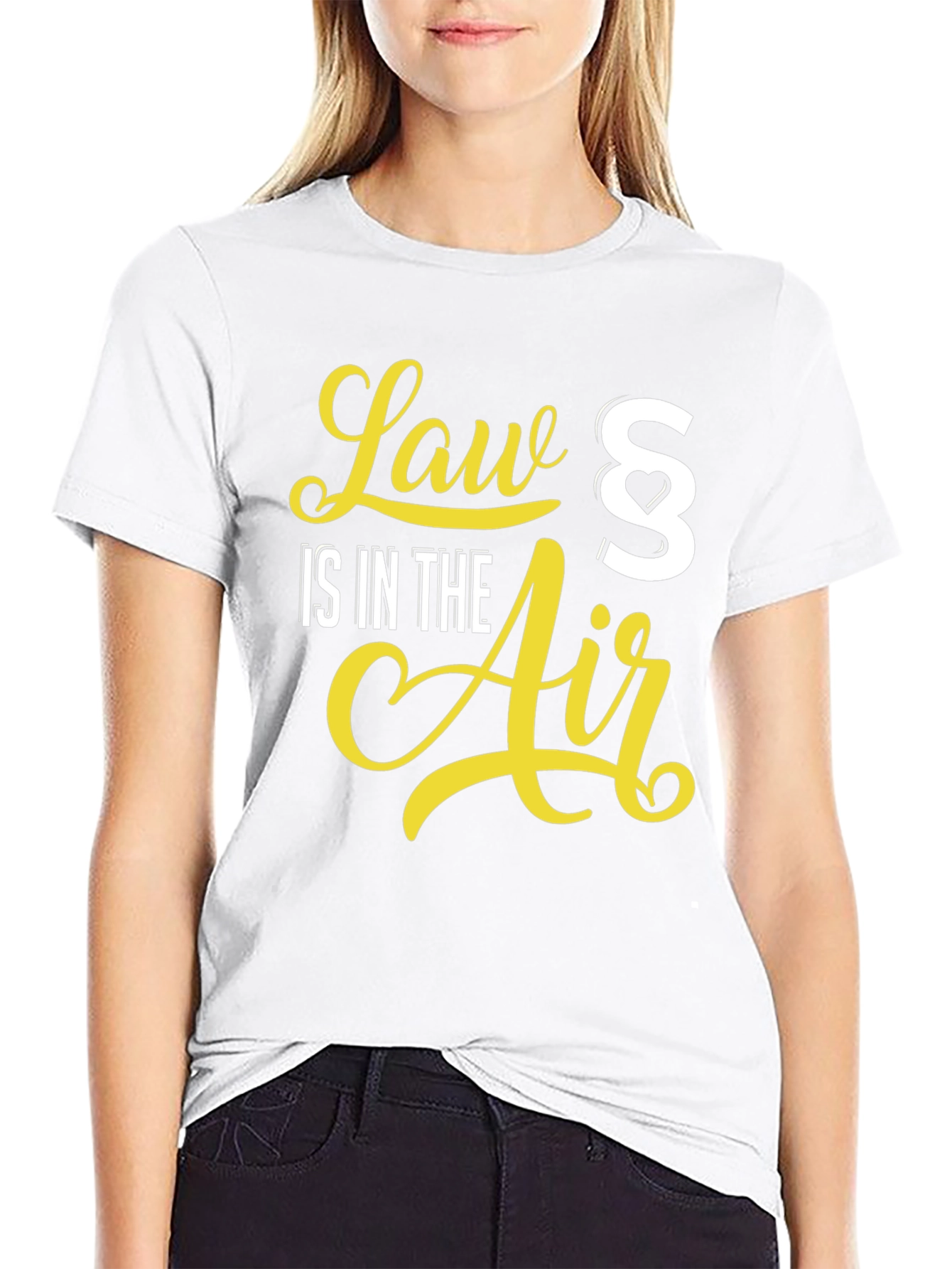Law Is In The Air Funny Attorney T-Shirt
