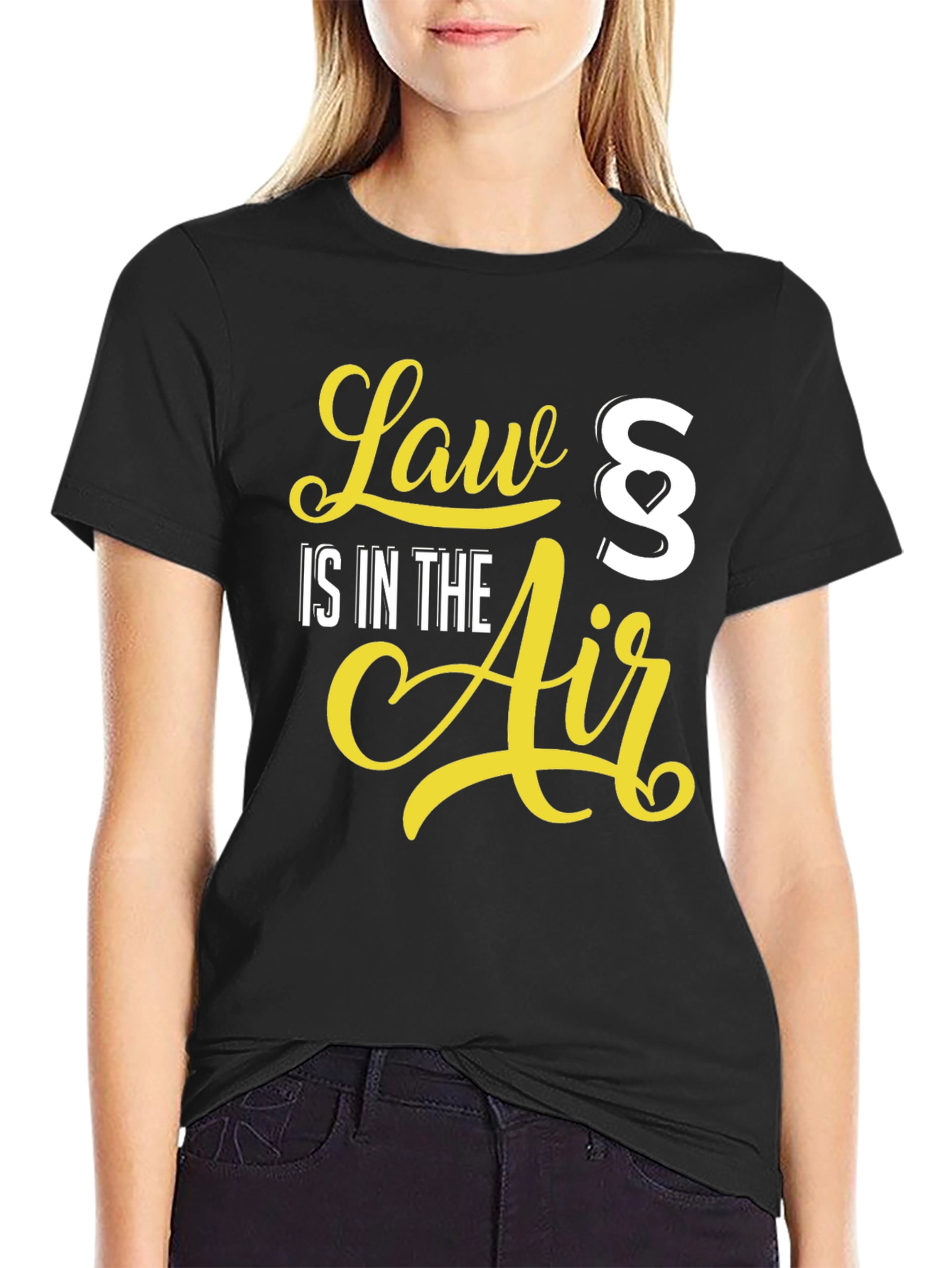 Law Is In The Air Funny Attorney T-Shirt