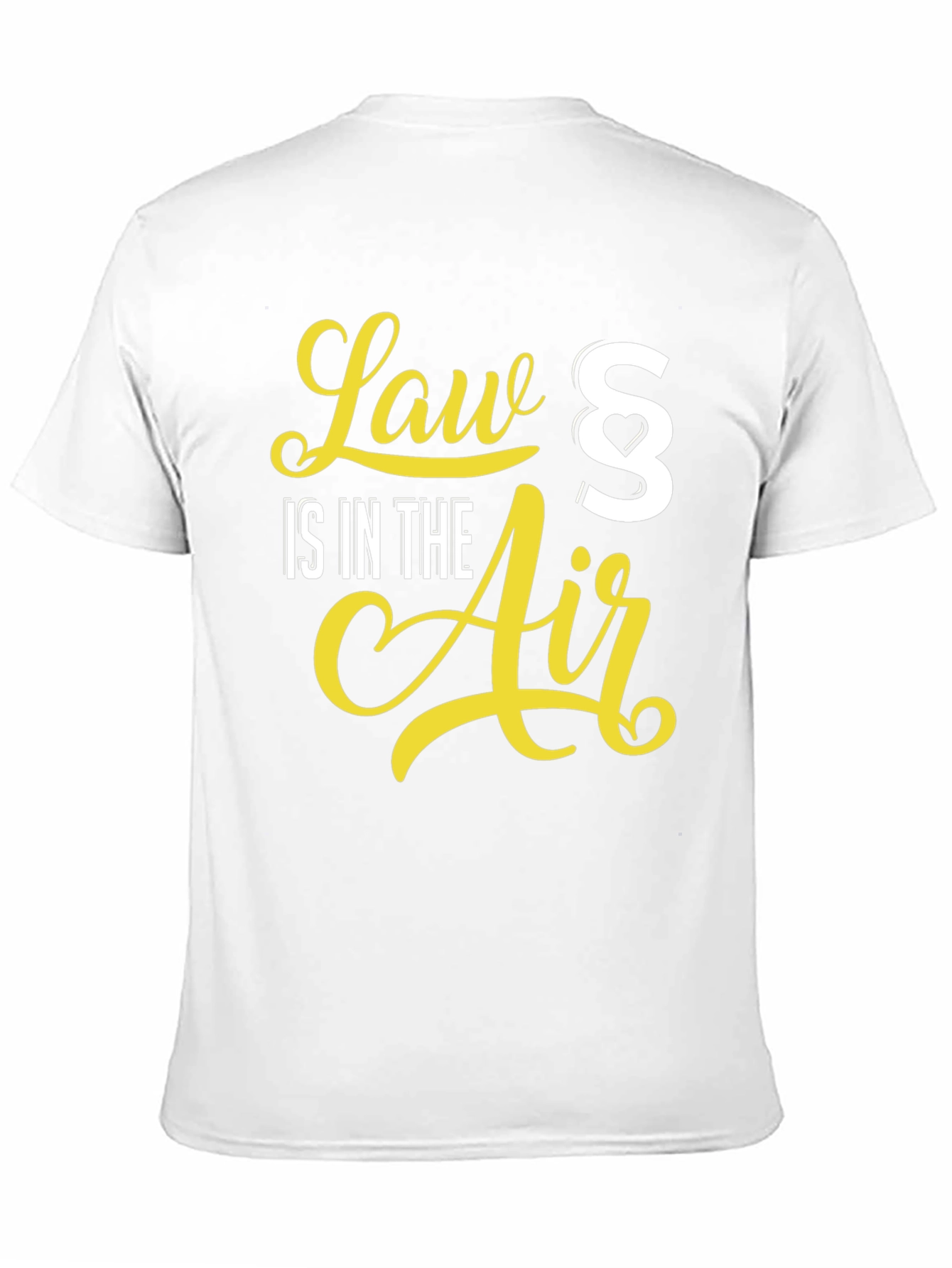 Law Is In The Air Funny Attorney T-Shirt