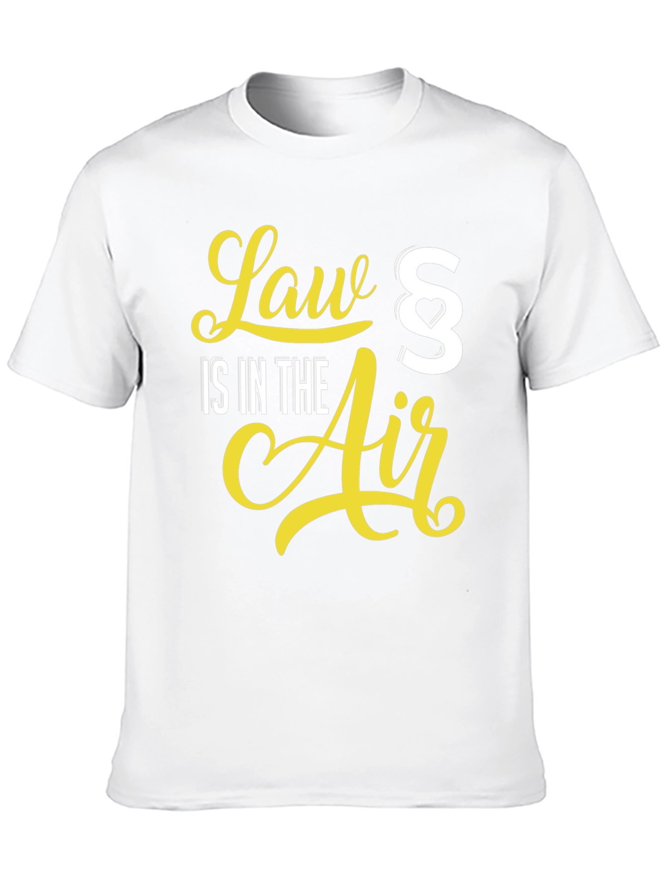Law Is In The Air Funny Attorney T-Shirt