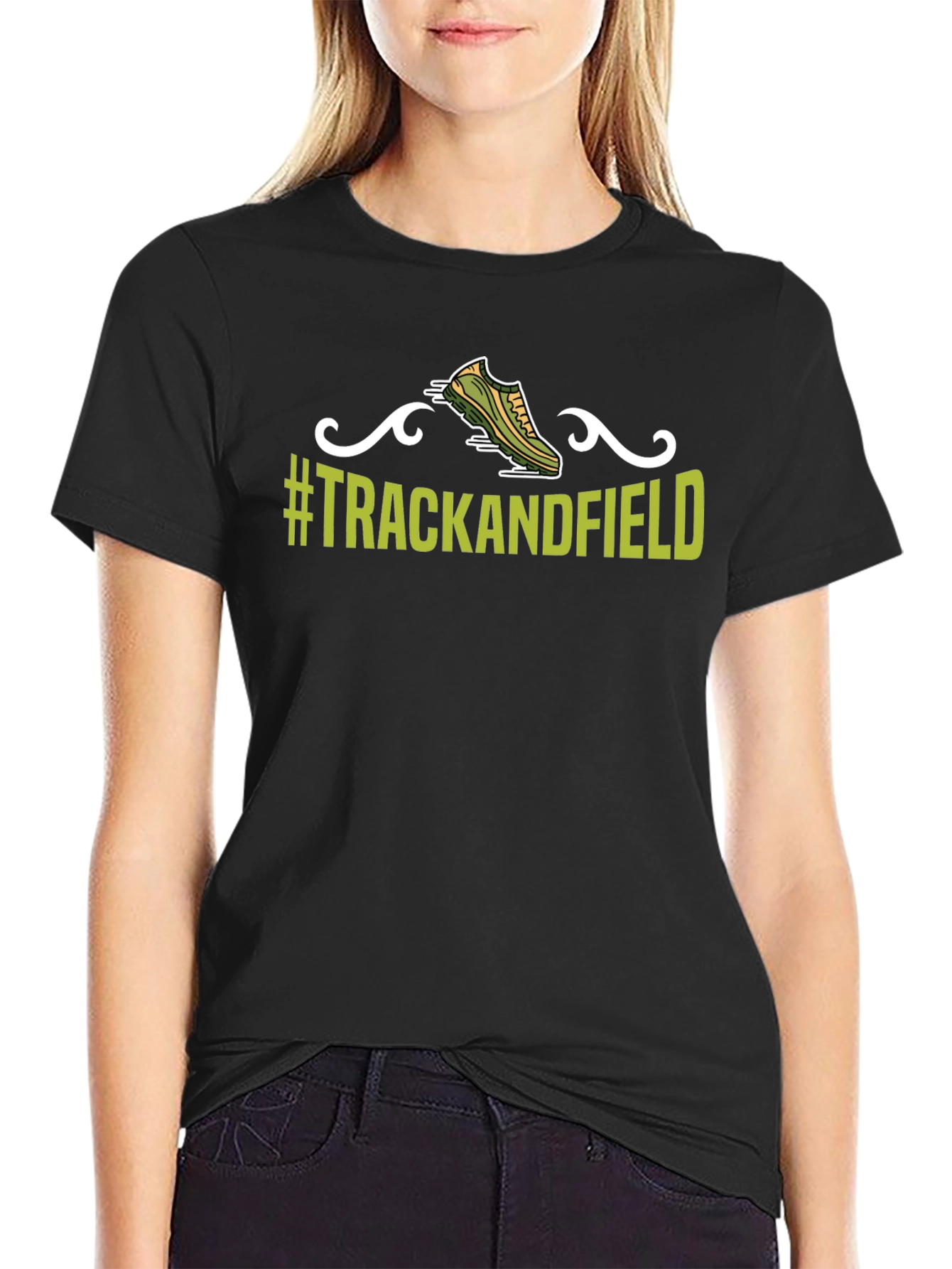 Track and Field Graphic Tee