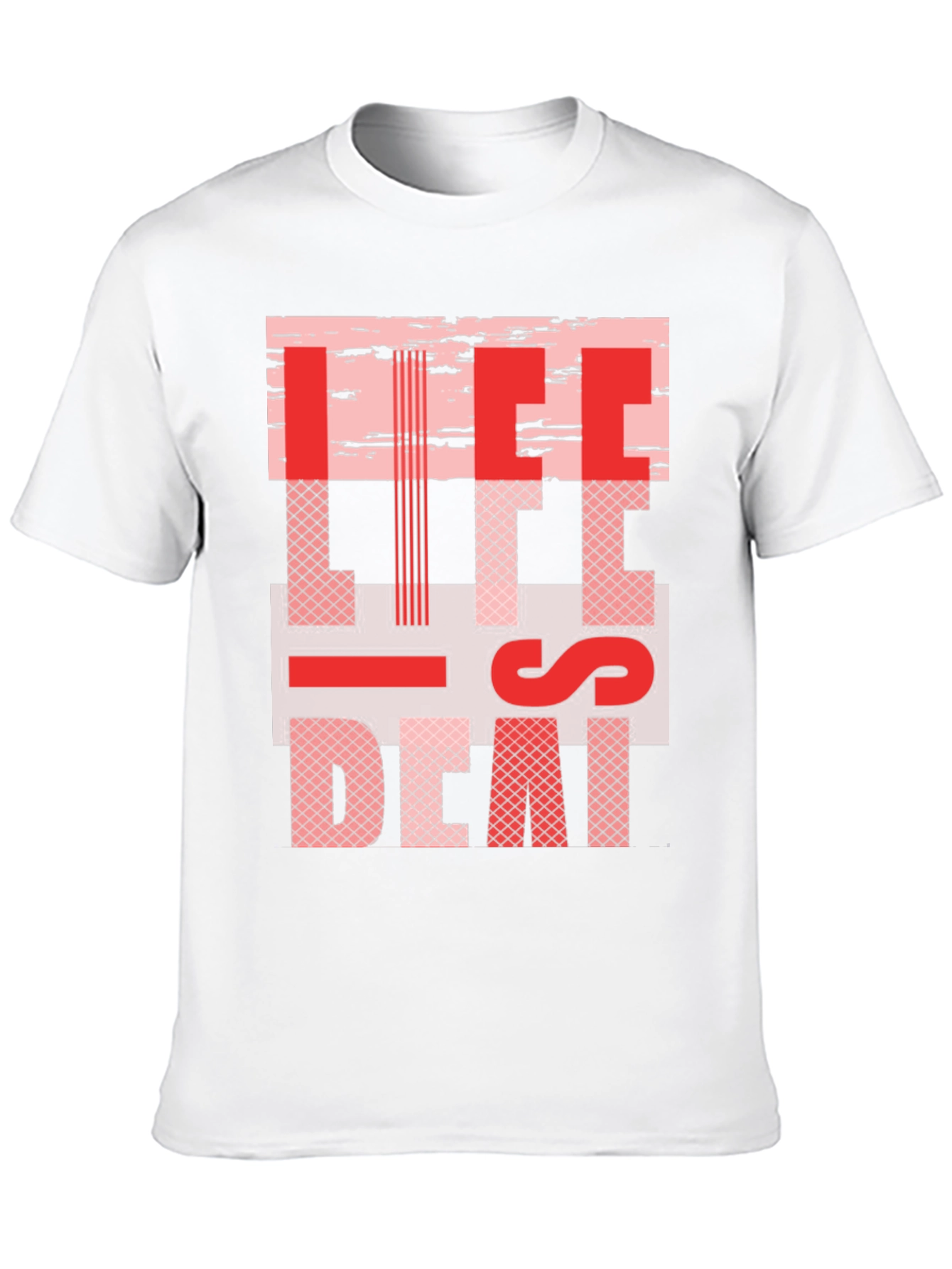 Life is Death Graphic Tee - Black Cotton T-Shirt